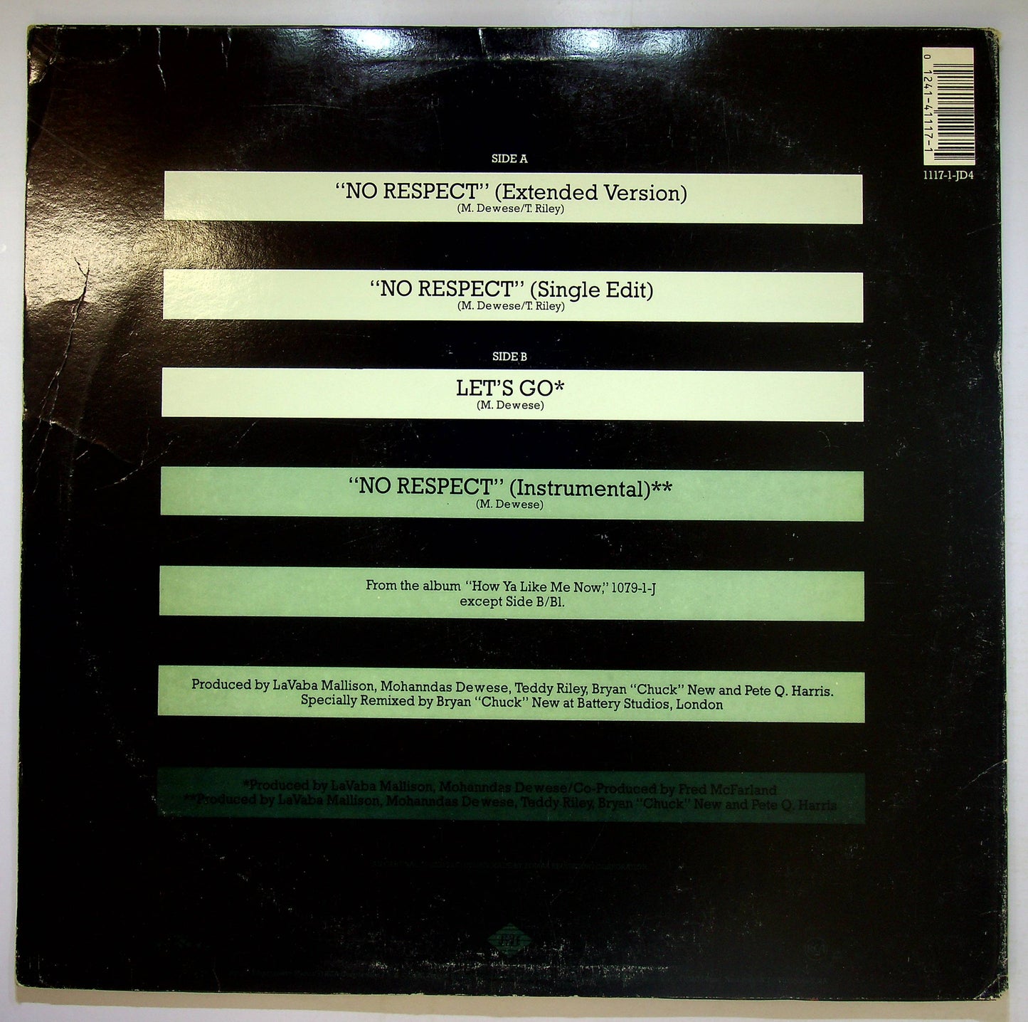 EBOND Kool Moe Dee - No Respect Vinile V079042