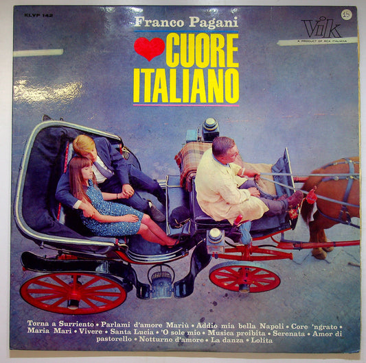EBOND Franco Pagani - Cuore Italiano Vinile V079057