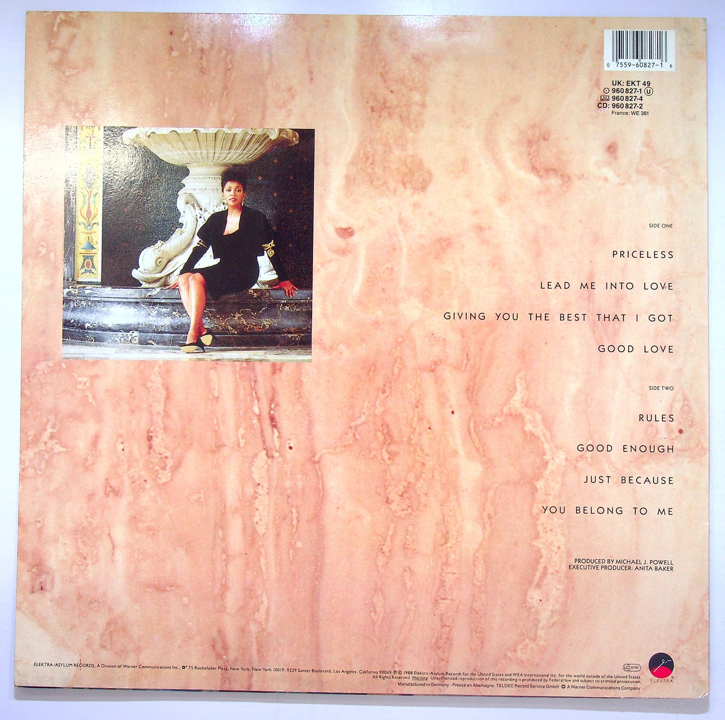 EBOND Anita Baker - Giving You The Best That I Got Vinile V079096