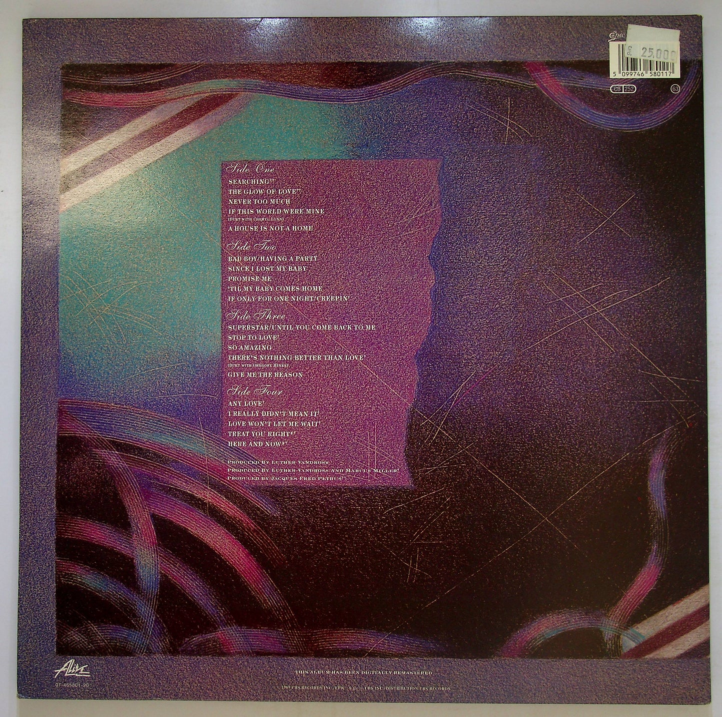 EBOND Luther Vandross - The Best Of Luther Vandross Vinile V079123