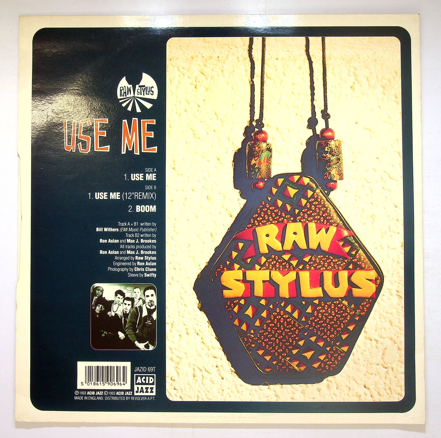 EBOND Raw Stylus - Use Me Vinile V079137