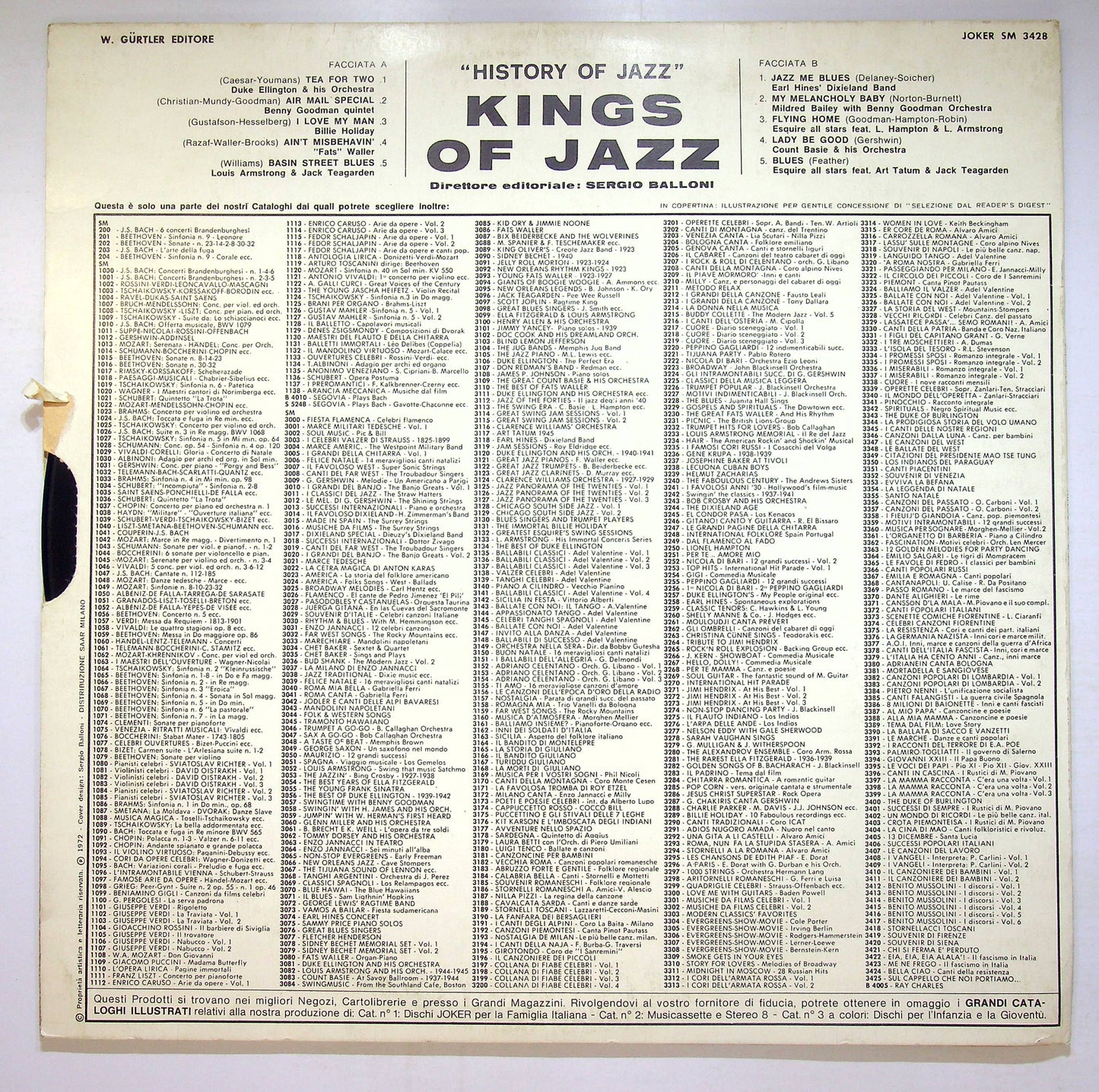 EBOND Various - Kings Of Jazz Vinile V080002