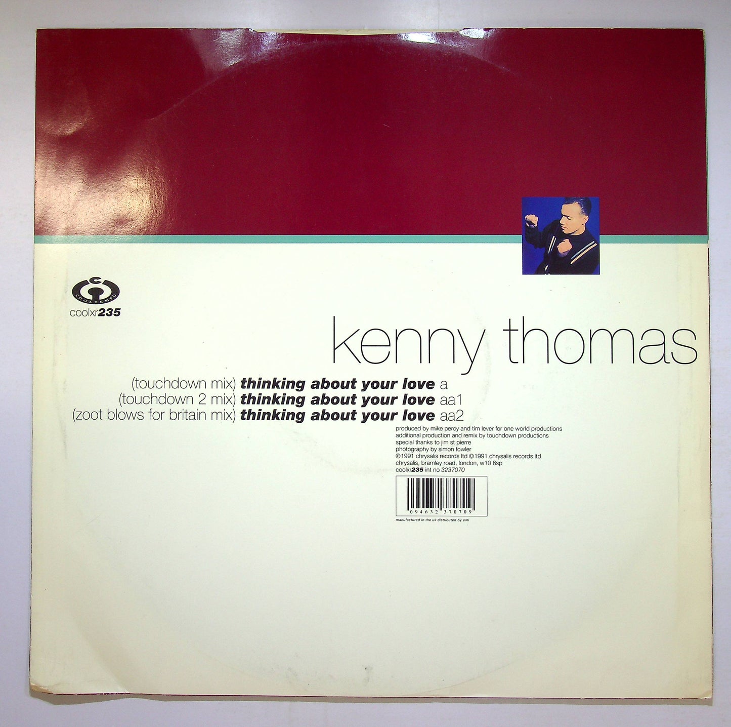 EBOND Kenny Thomas - Thinking About Your Love Remixes Vinile V080016