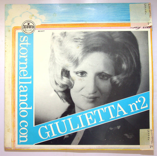 EBOND Giulietta Sacco - Stornellando Con Giulietta N. 2 Vinile V080022