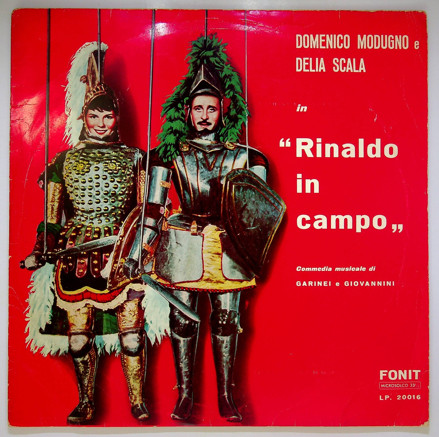 EBOND Domenico Modugno E Delia Scala - Rinaldo In Campo Vinile V080068