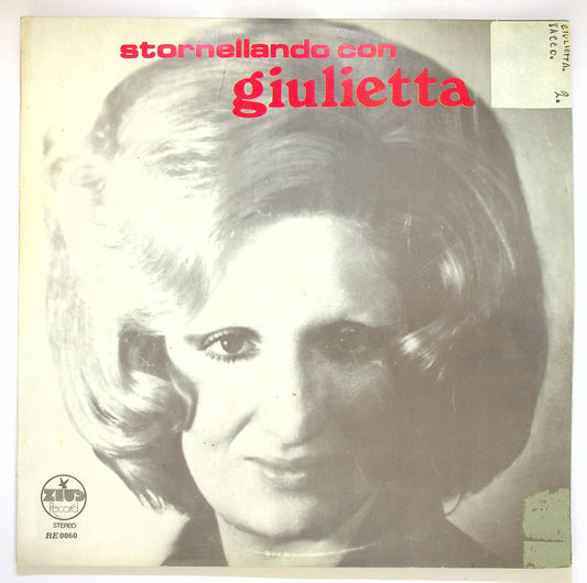 EBOND Giulietta Sacco - Stornellando Con Giuletta Vinile V080079