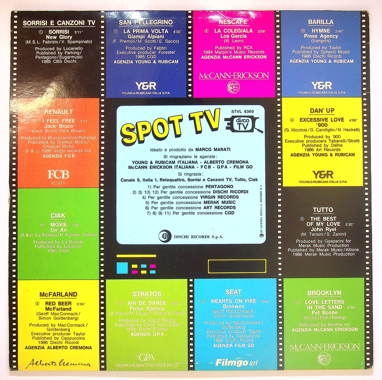 EBOND Various - Spot TV Vinile V080085