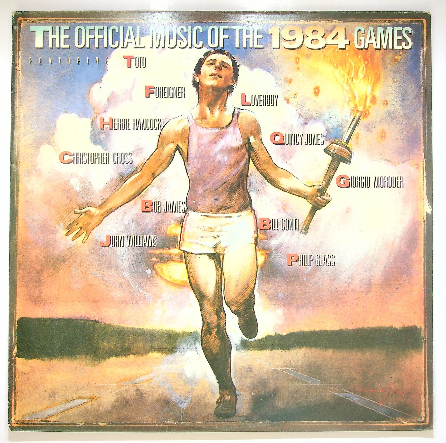 EBOND Various - The Official Music Of The 1984 Games Vinile V080087