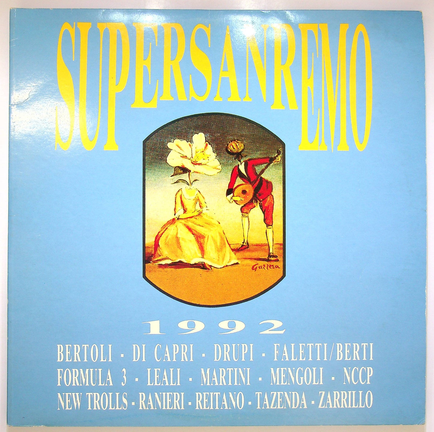 EBOND Various - Supersanremo 1992 Vinile V080090