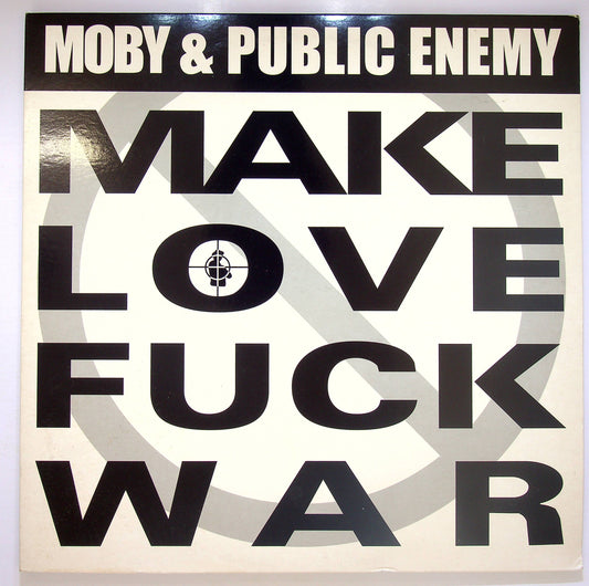 EBOND Moby & Public Enemy - Make Love Fuck War Vinile V080119
