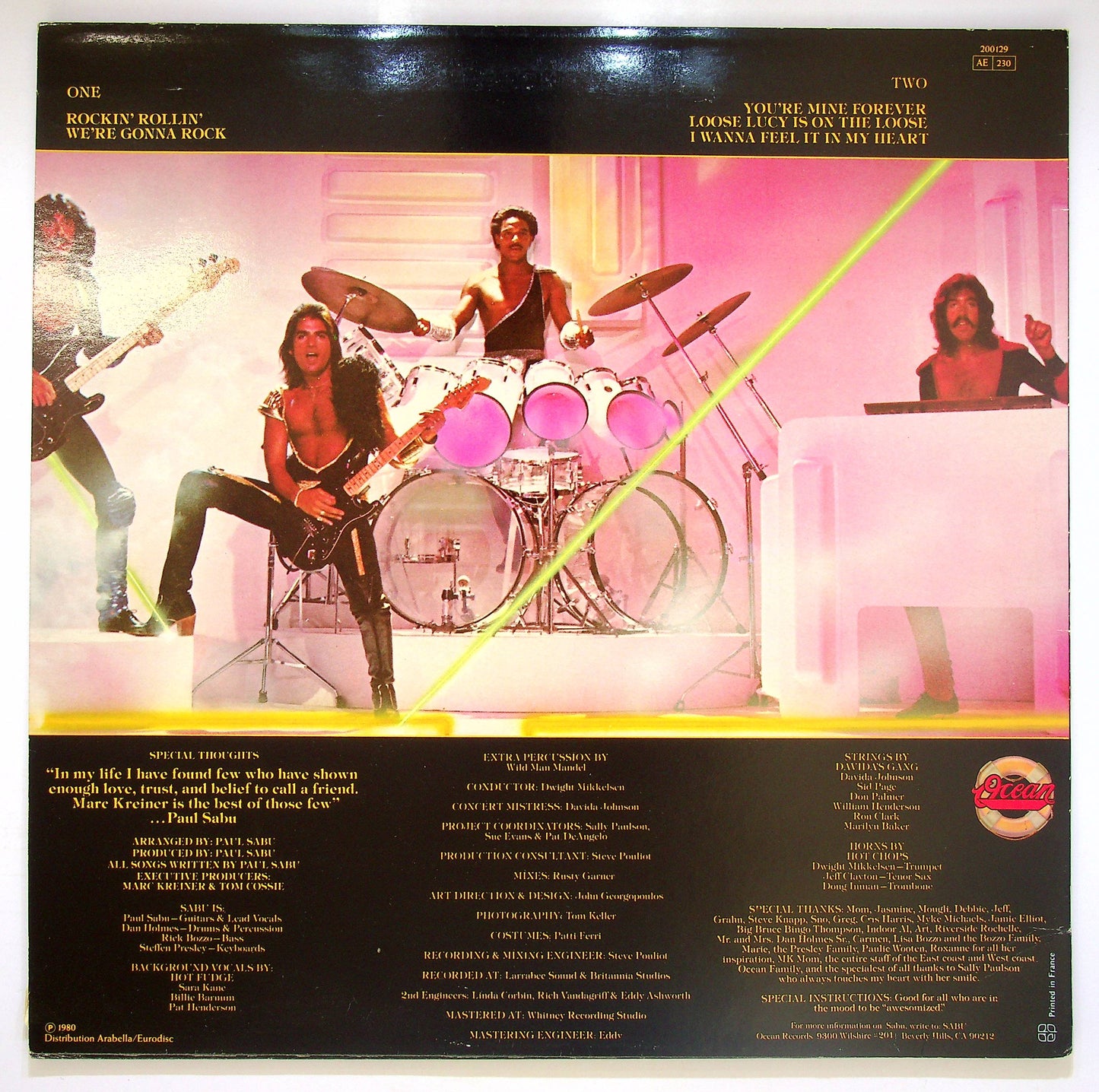 EBOND Sabu - Sabu Vinile V080124