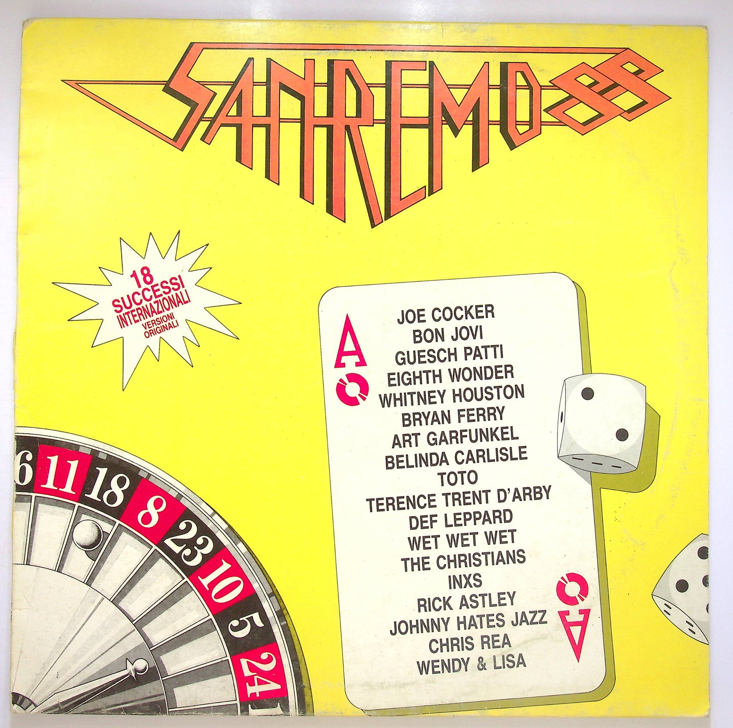 EBOND Various - Sanremo 88 Vinile V080126