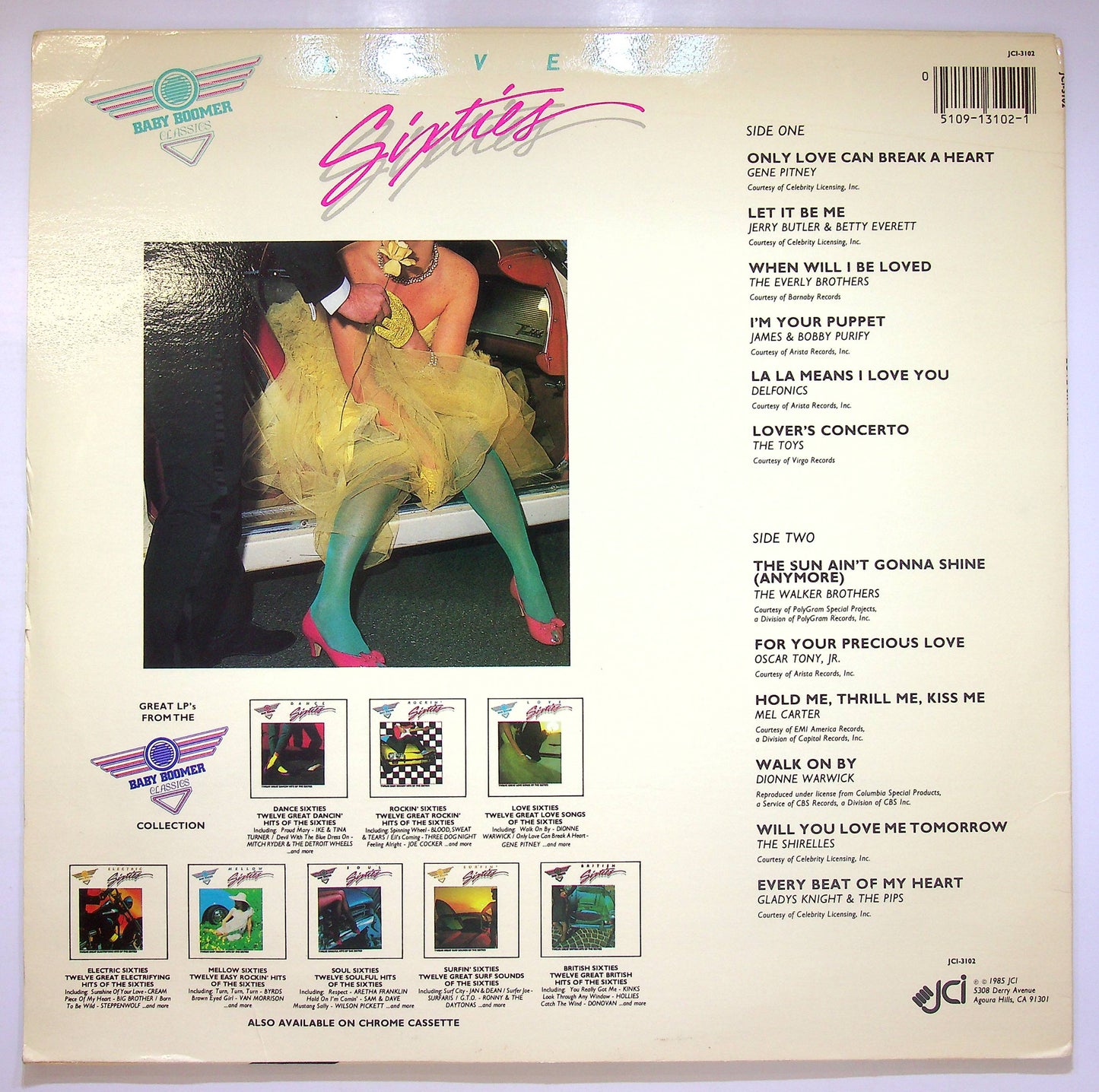 EBOND Various - Love Sixties Vinile V080134