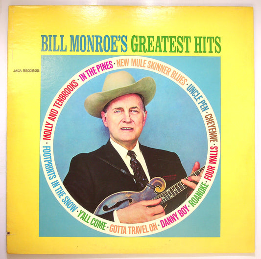 EBOND Bill Monroe - Bill Monroe's Greatest Hits Vinile V081003
