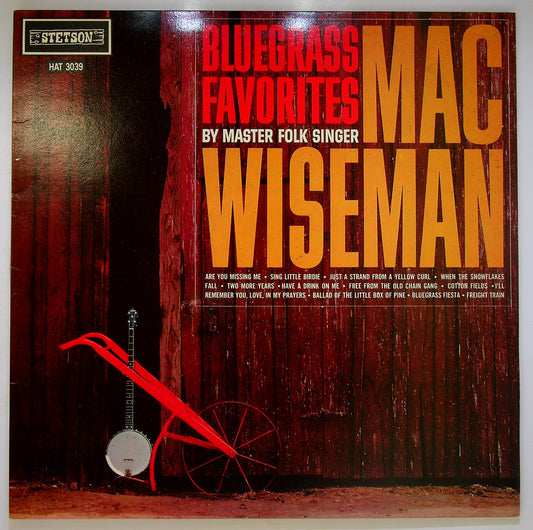 EBOND Bluegrass Favorites By Master Folk Singer Mac Wiseman Vinile V081006