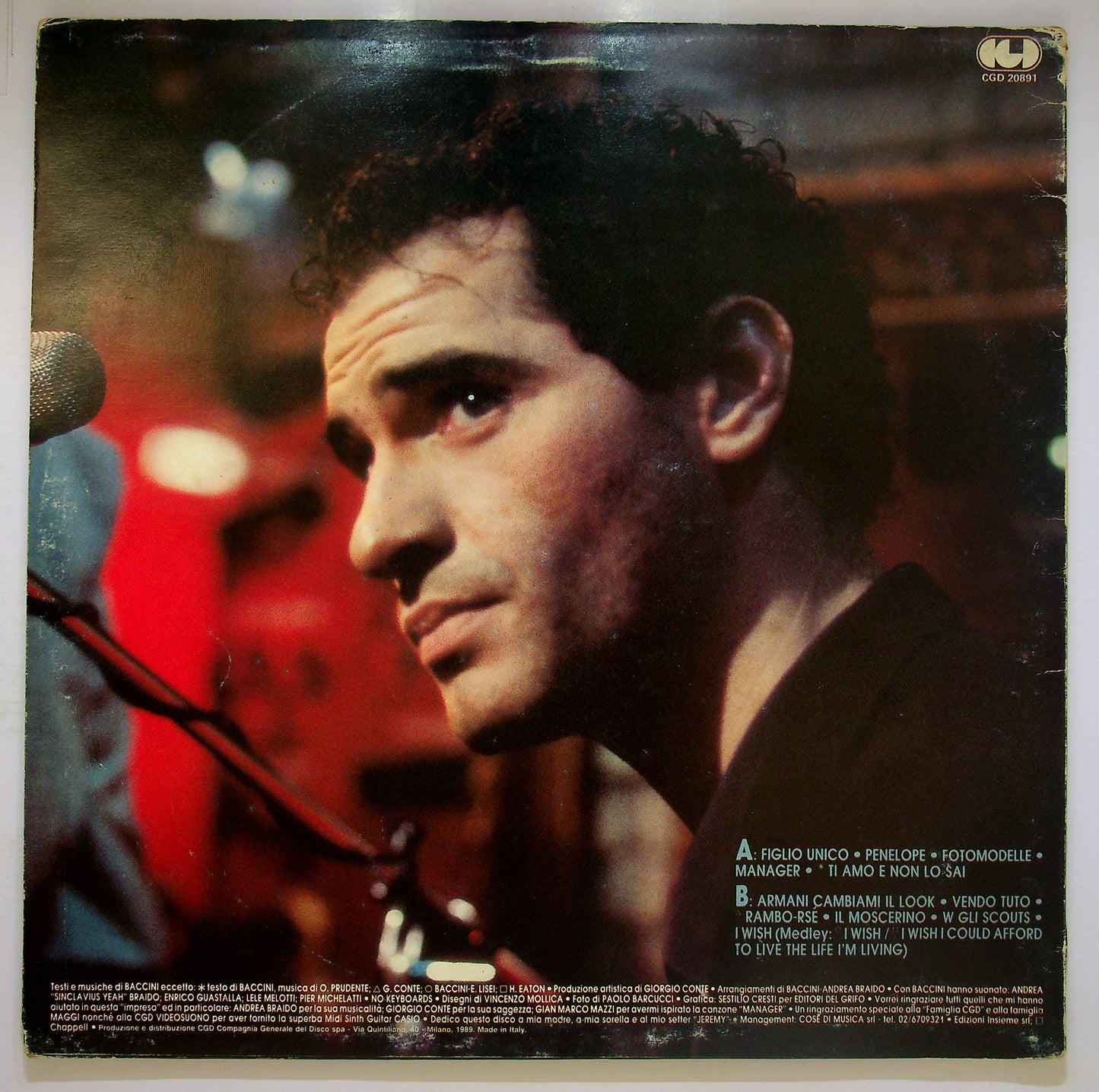 EBOND Baccini - Cartoons Vinile V081061