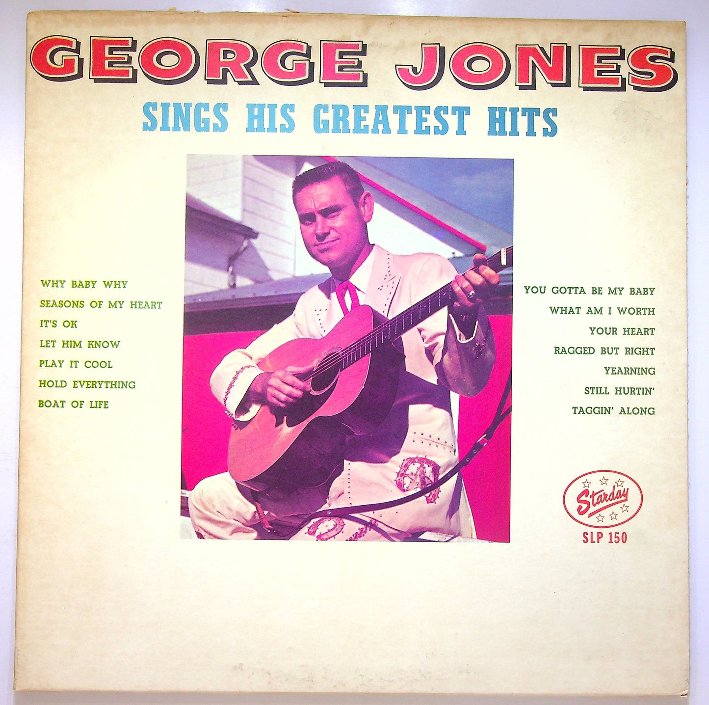 EBOND George Jones - George Jones Sings His Greatest Hits Vinile V081073