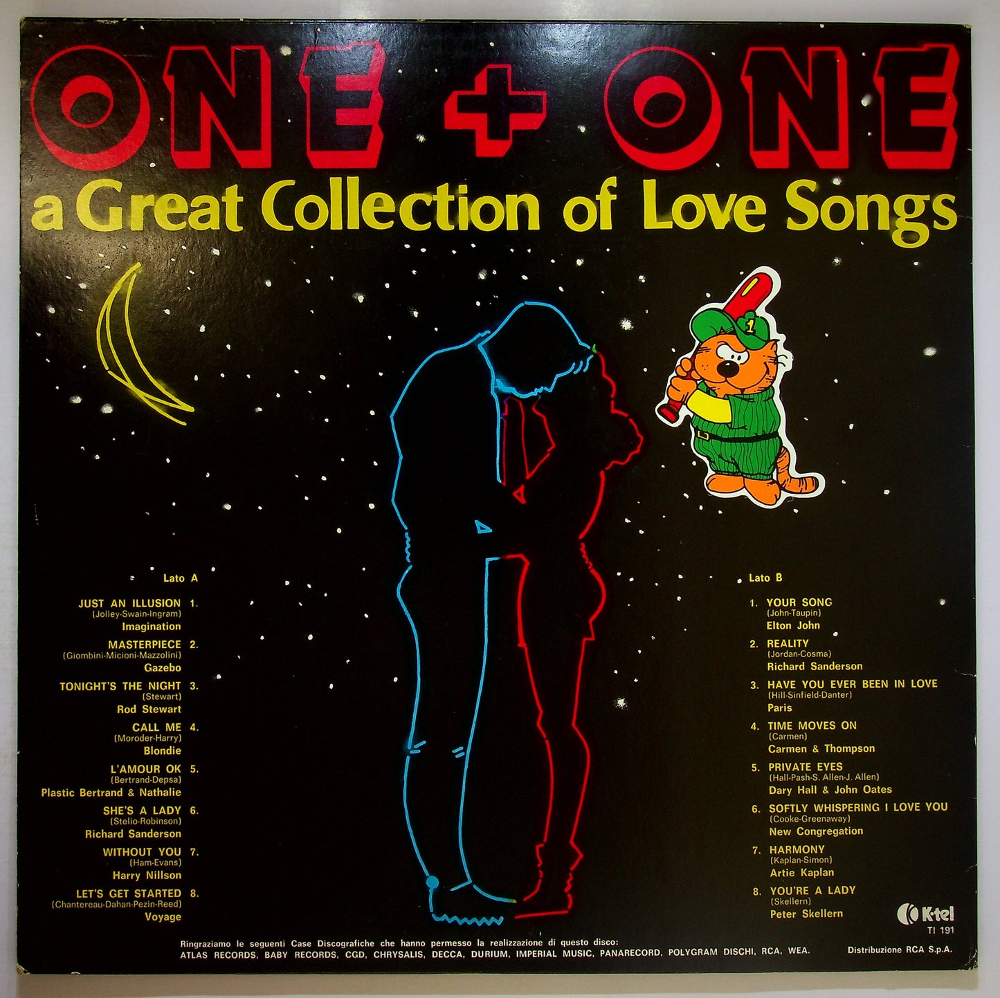 EBOND Various - One + One - A Great Collection Of Love Songs Vinile V081090