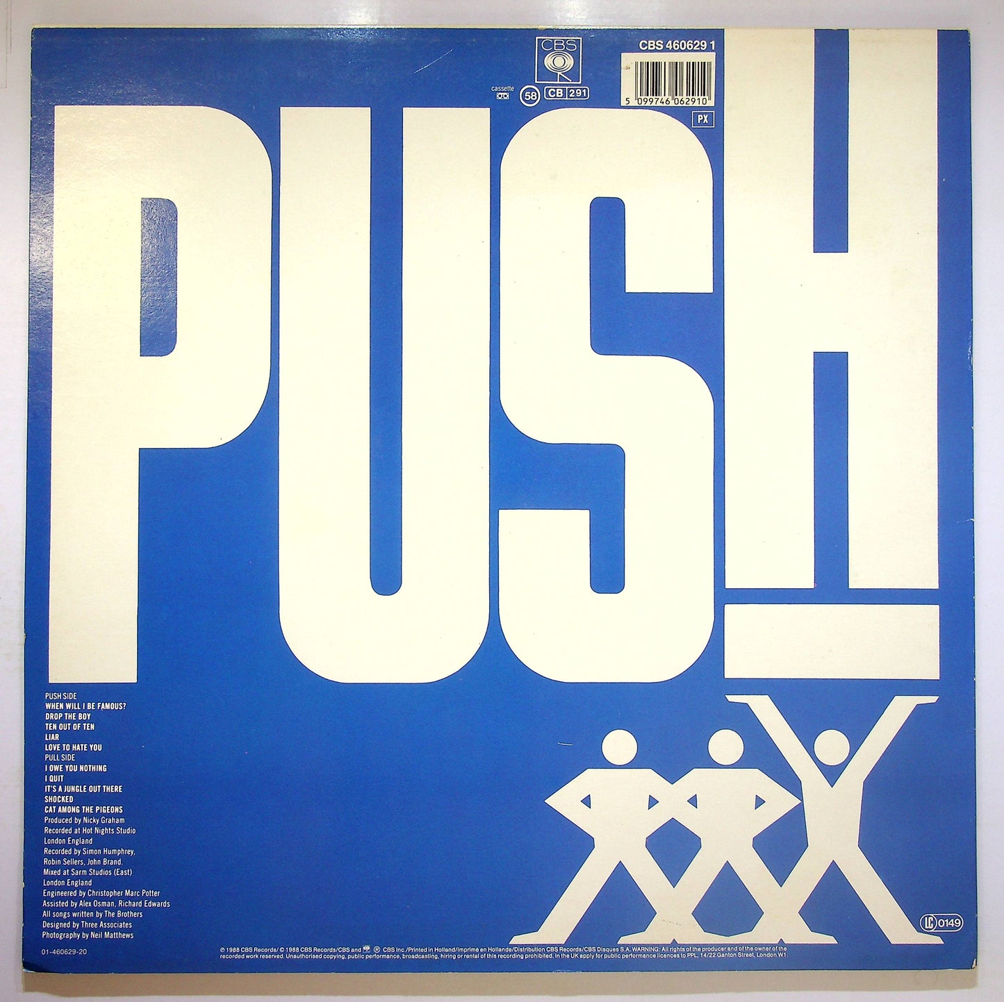 EBOND Bros - Push Vinile V081096