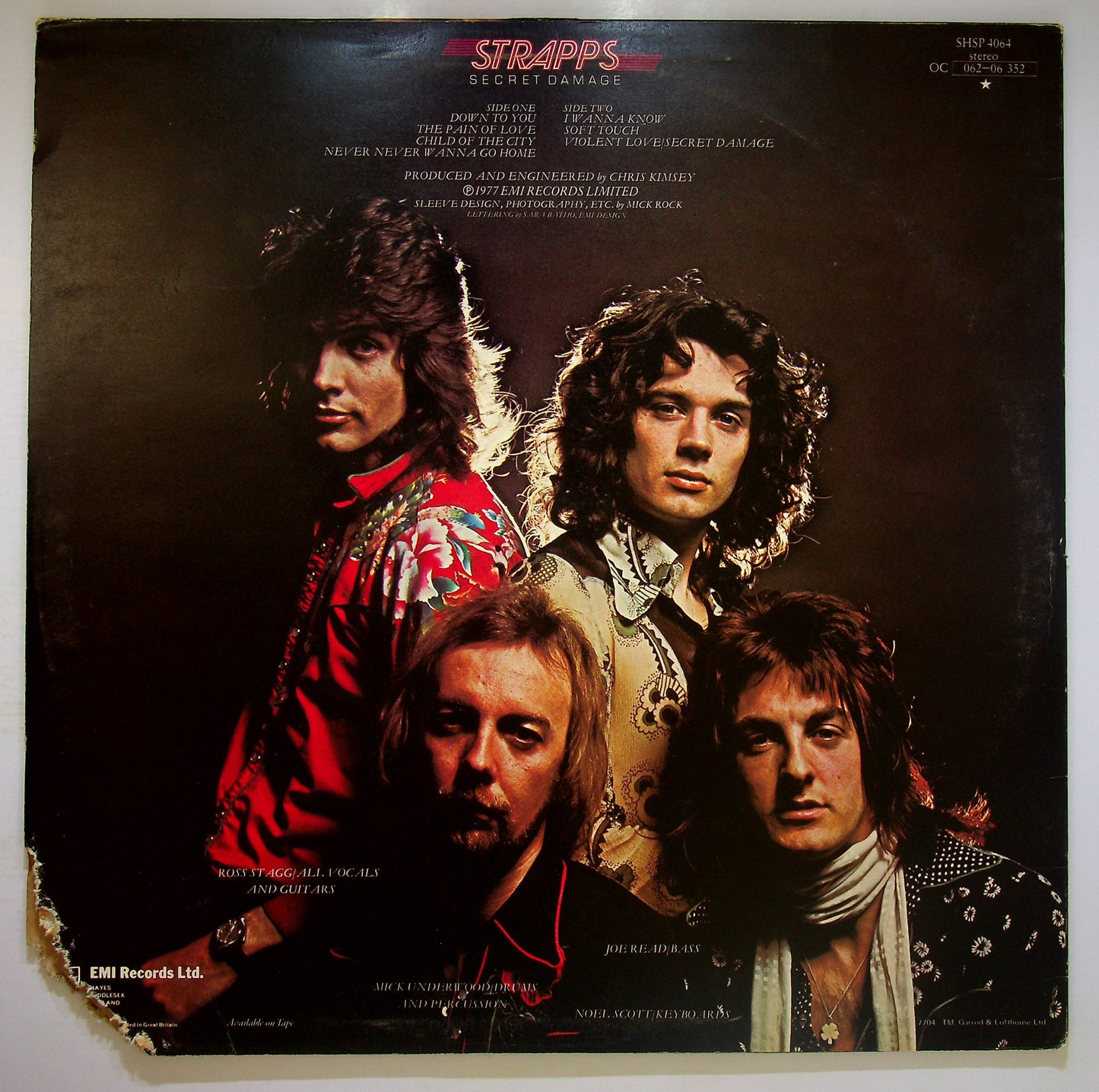 EBOND Strapps - Secret Damage Vinile V081130