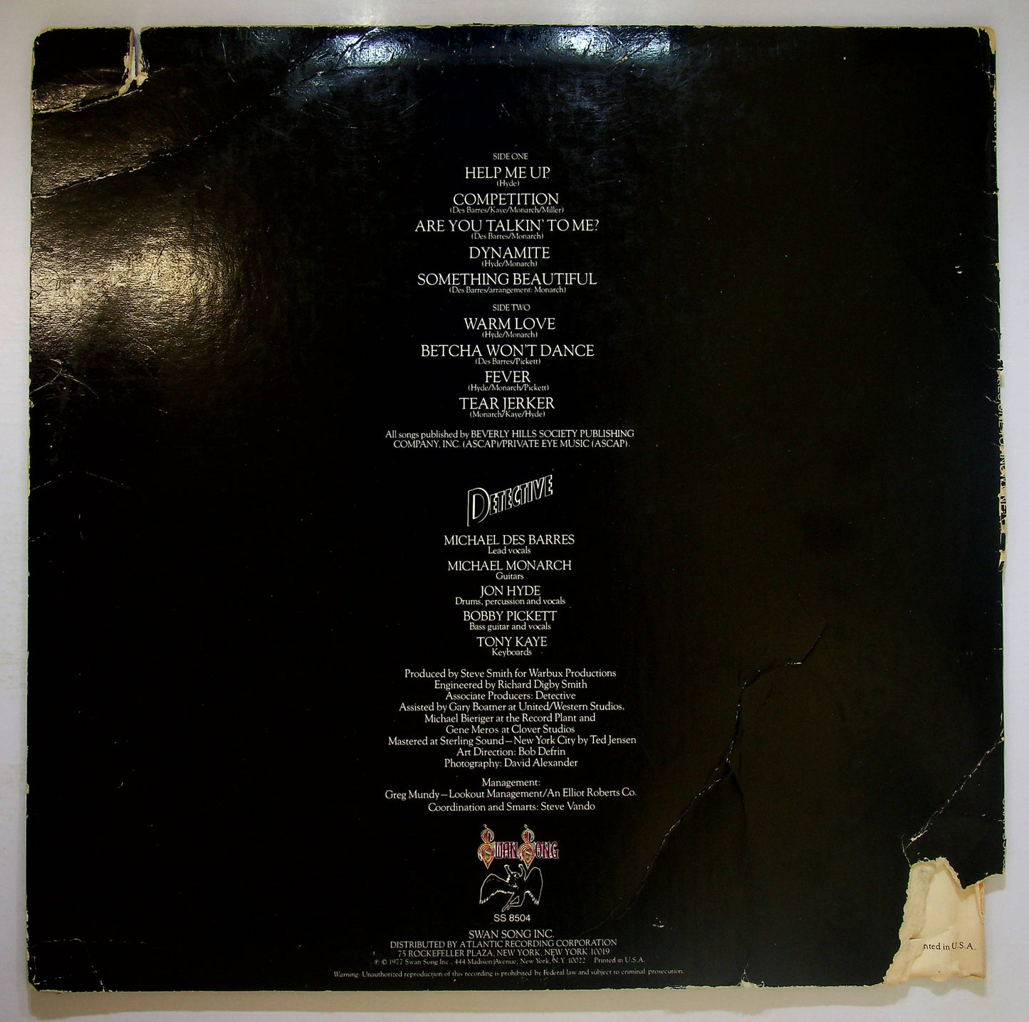 EBOND Detective - It Takes One To Know One Vinile V081136