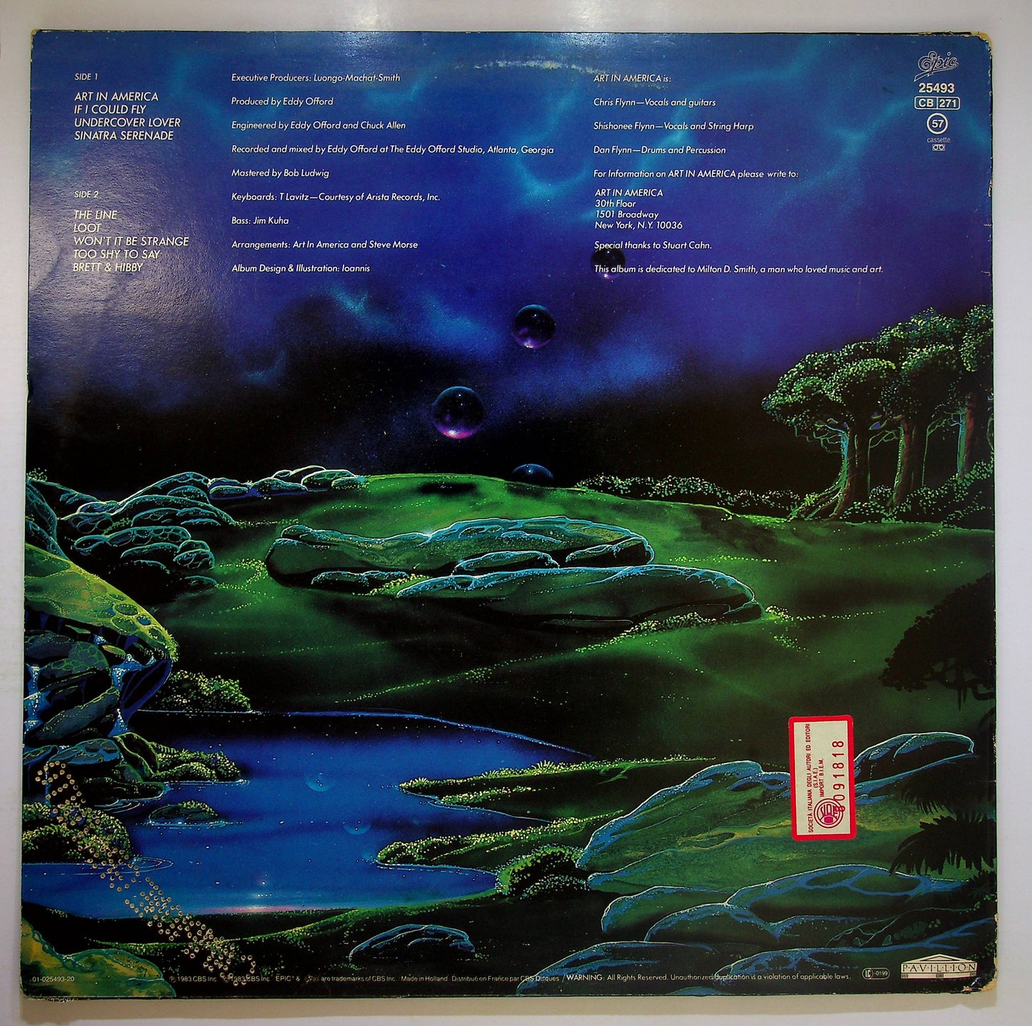 EBOND Art In America - Art In America Vinile V081139