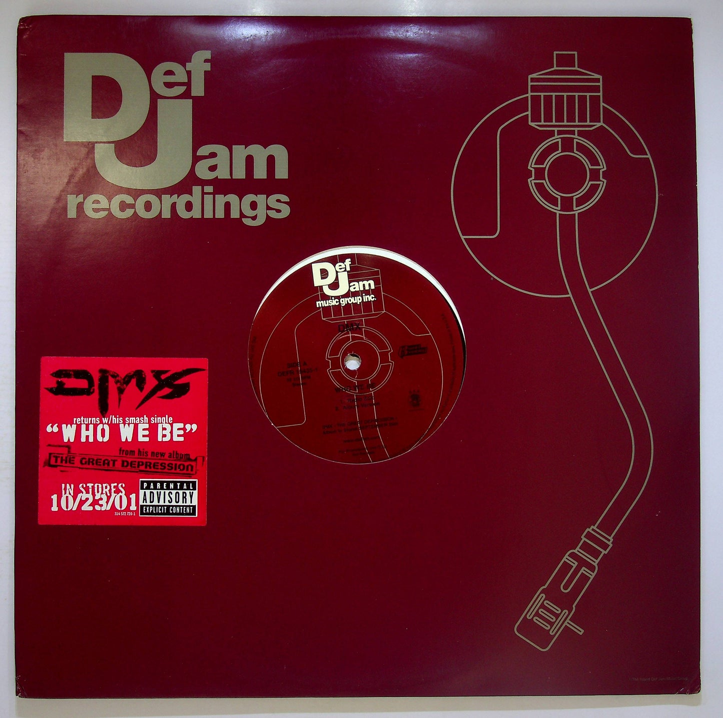 EBOND DMX - Who We Be Vinile V082000