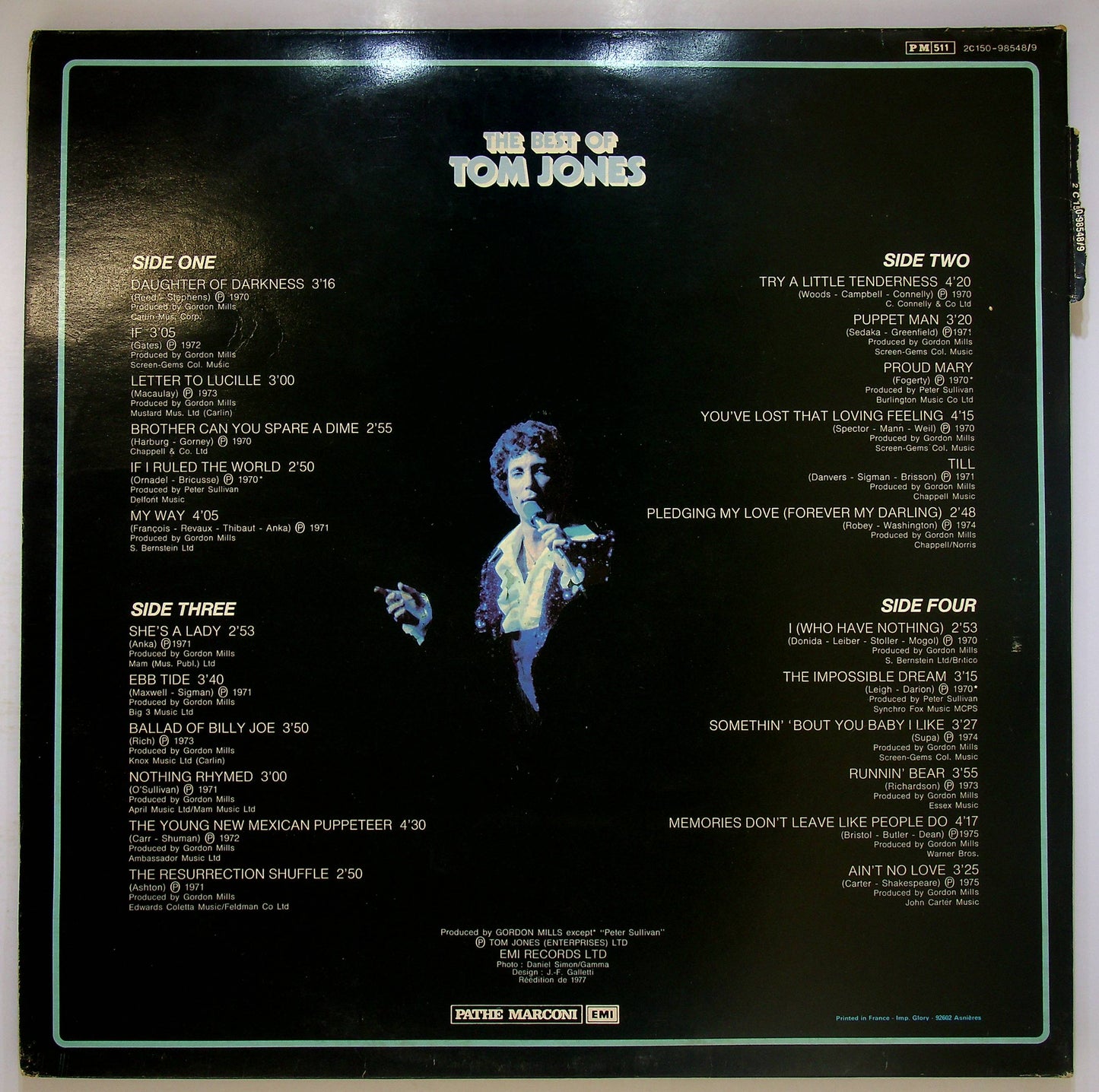 EBOND Tom Jones - The Best Of Tom Jones Vinile V082003