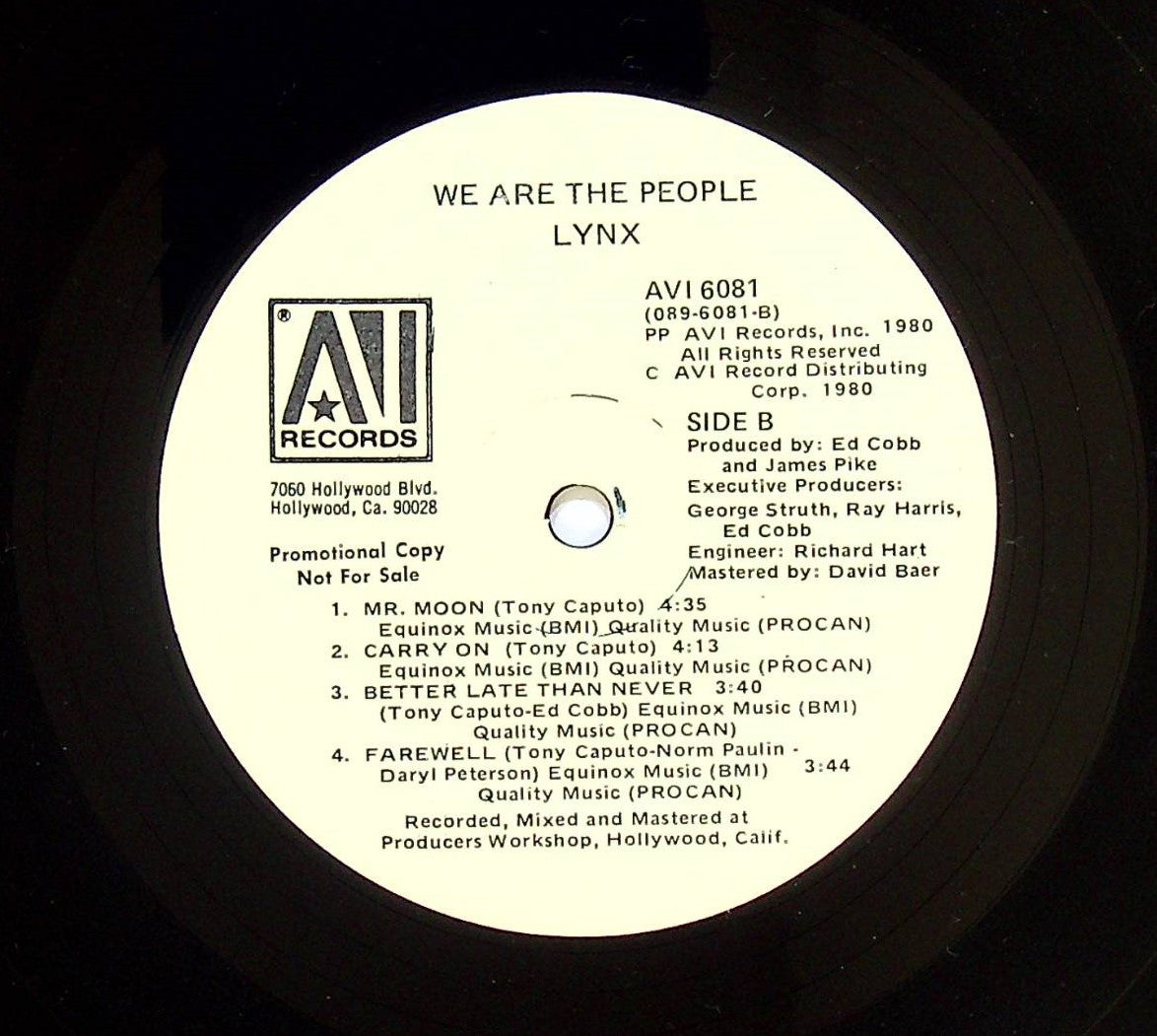 EBOND Lynx - We Are The People Vinile V082031
