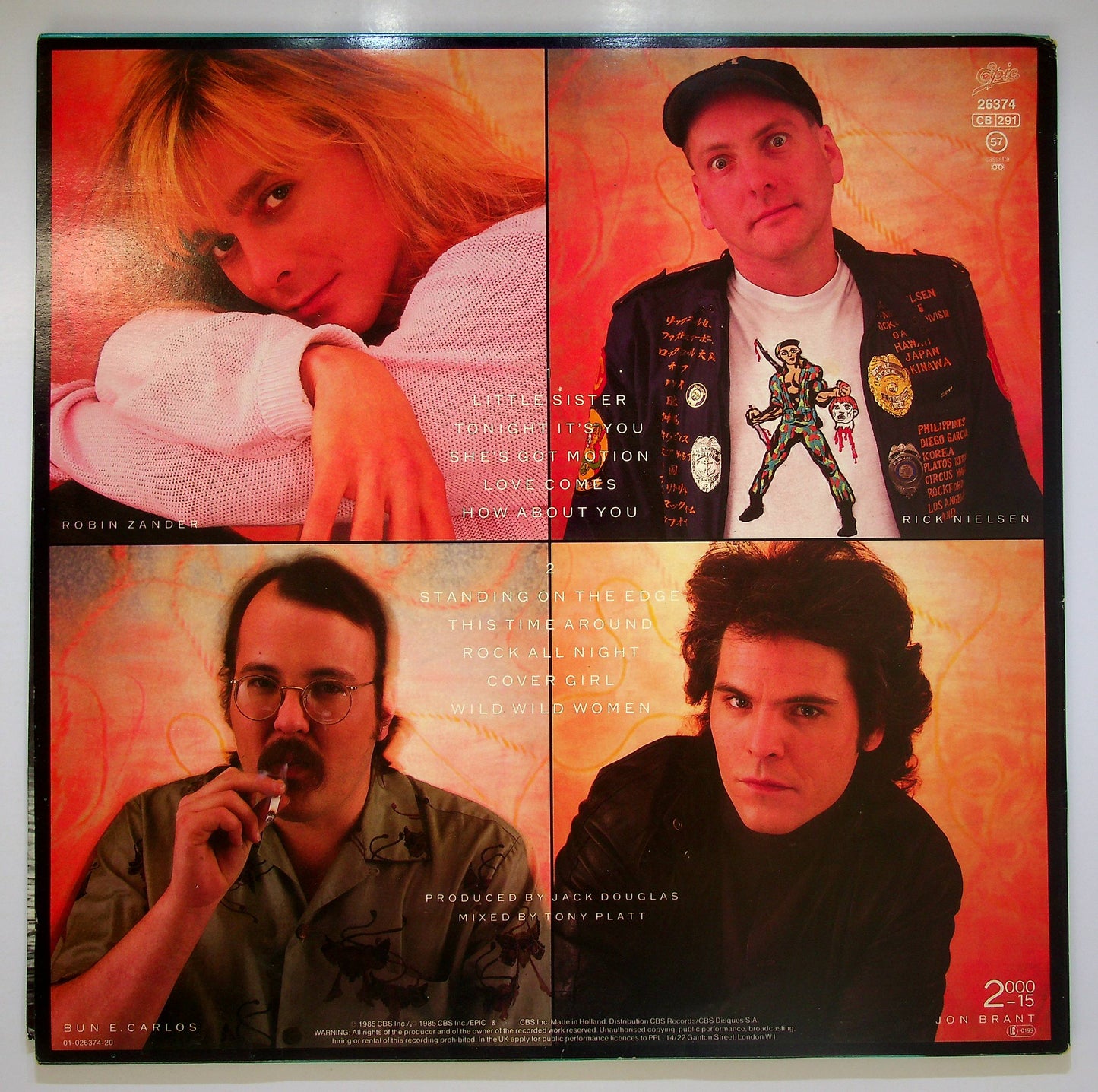 EBOND Cheap Trick - Standing On The Edge Vinile V082035