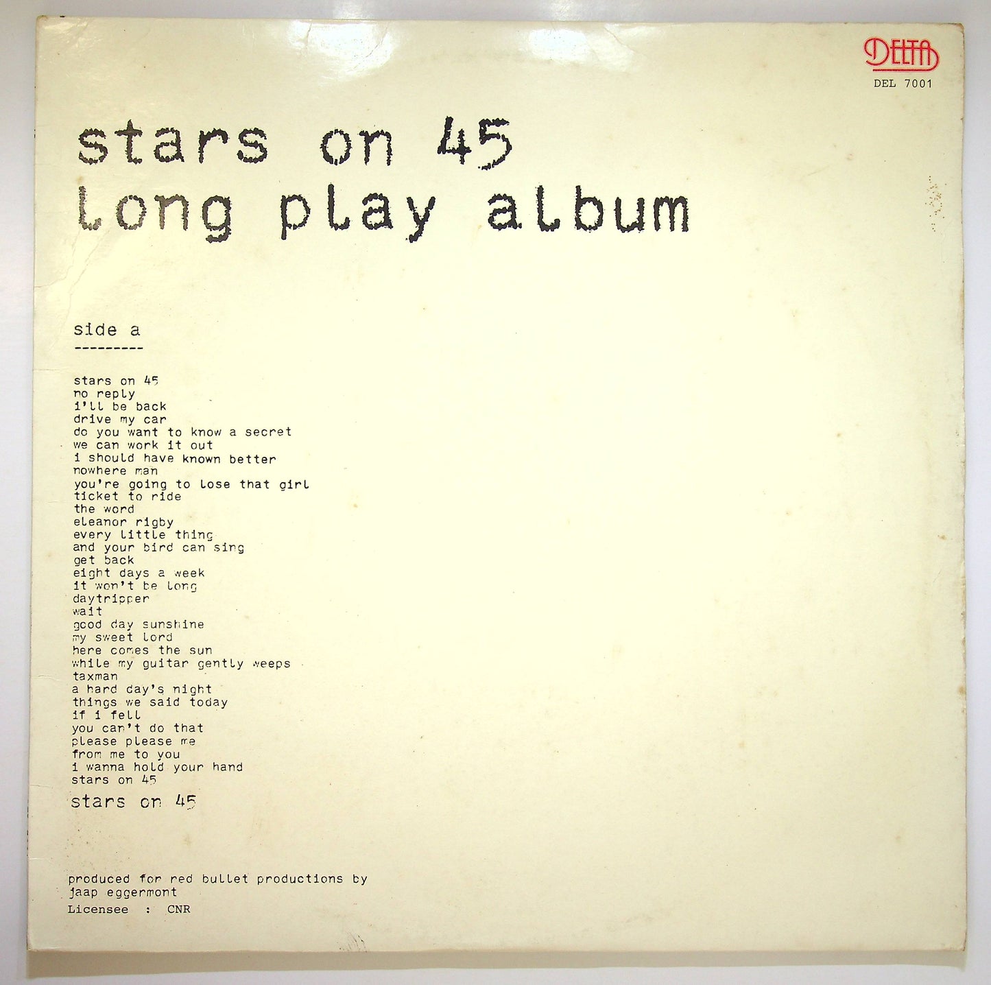 EBOND Stars On 45 / Long Tall Ernie And The Shakers Vinile V082048