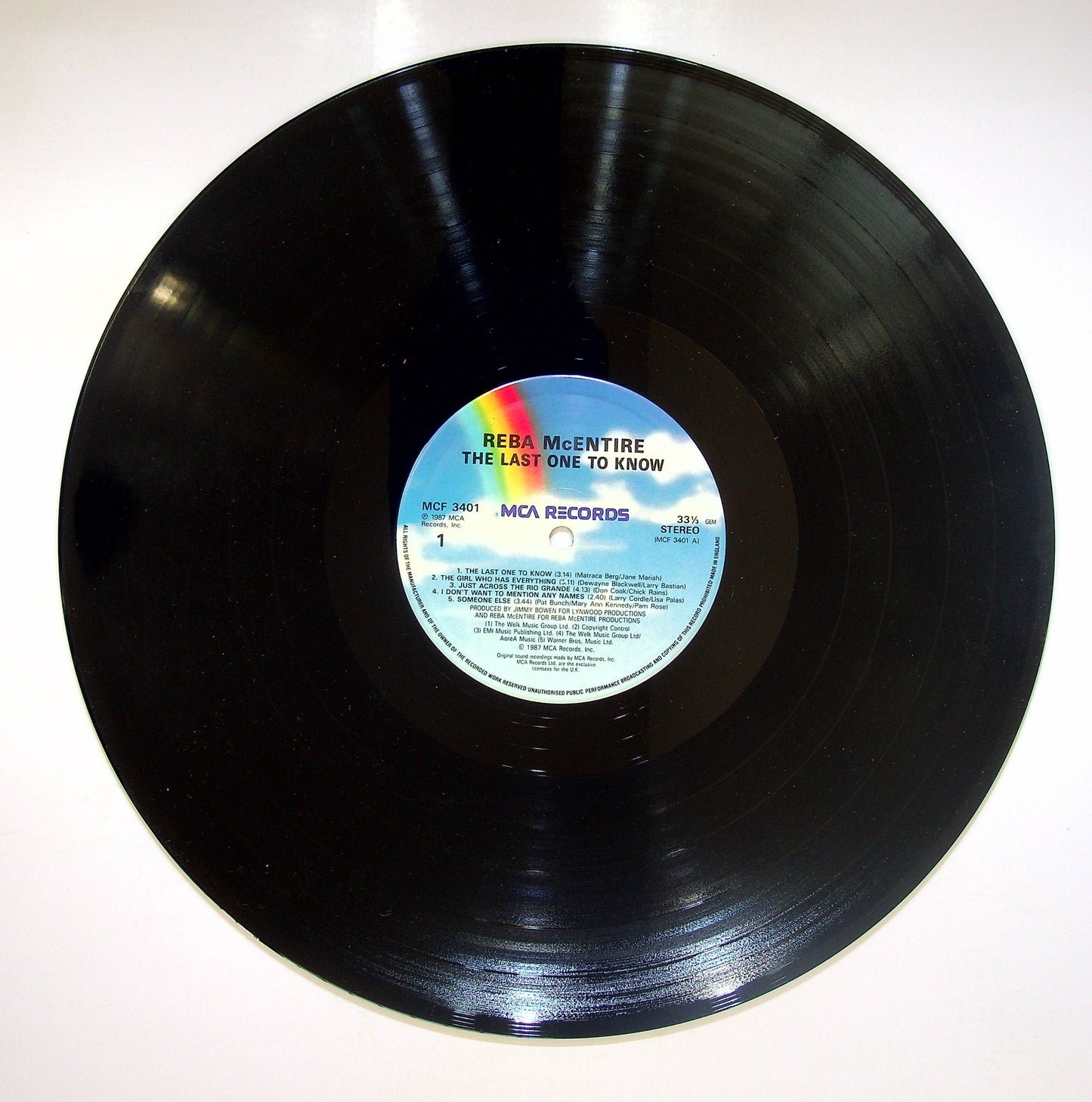 EBOND Reba McEntire - The Last One To Know Vinile V082060