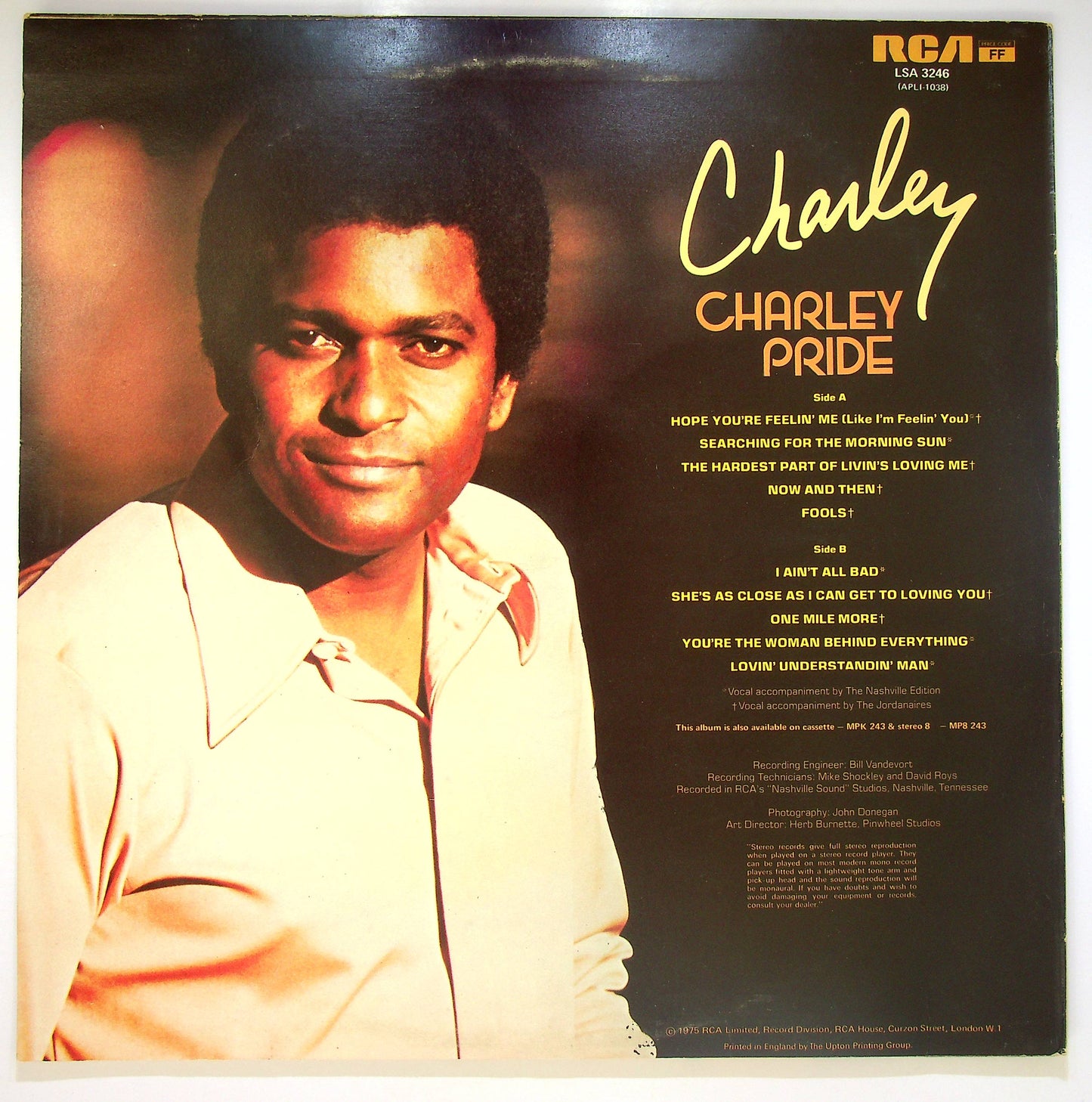 EBOND Charley Pride - Charley Vinile V082064