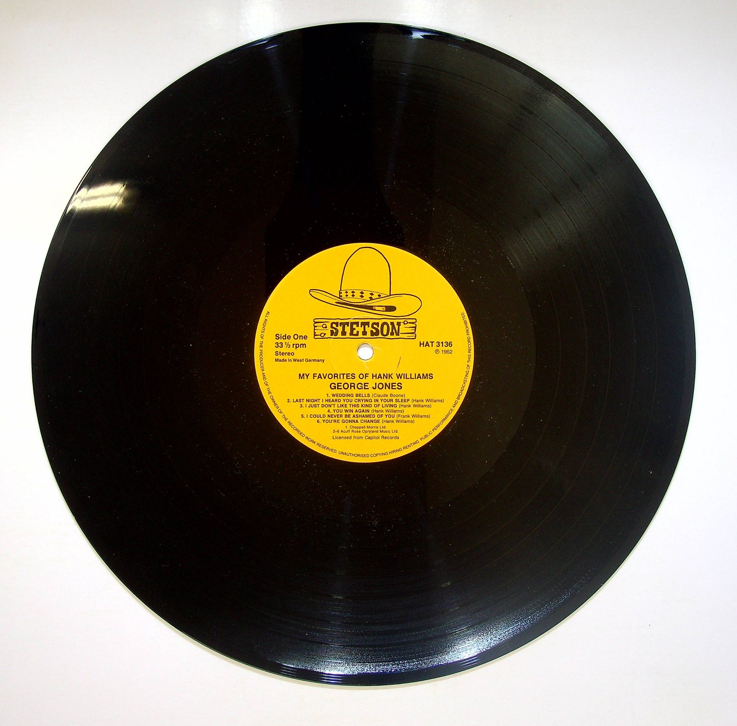 EBOND George Jones - My Favorites Of Hank Williams Vinile V082065