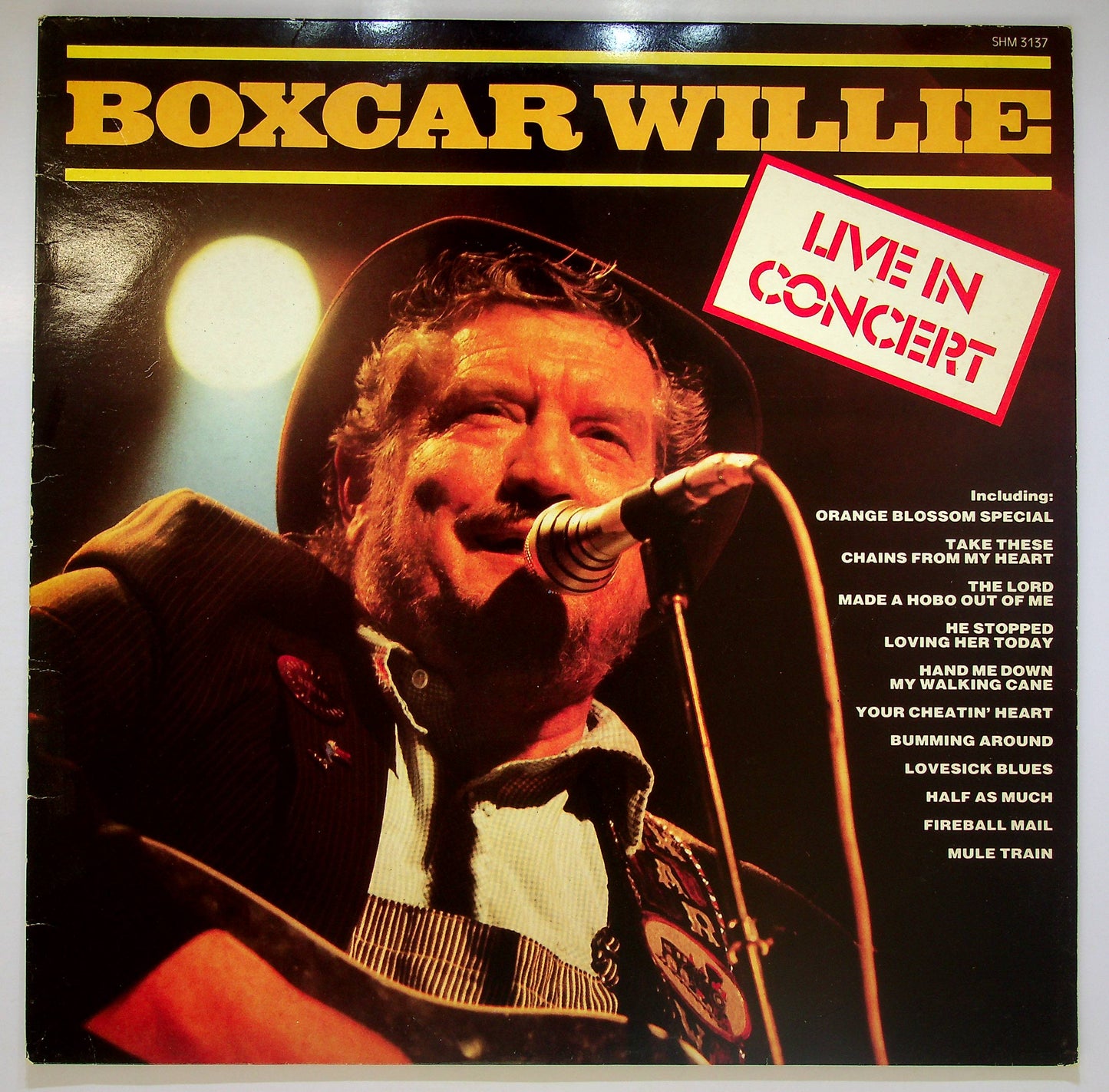 EBOND Boxcar Willie - Live In Concert Vinile V082067