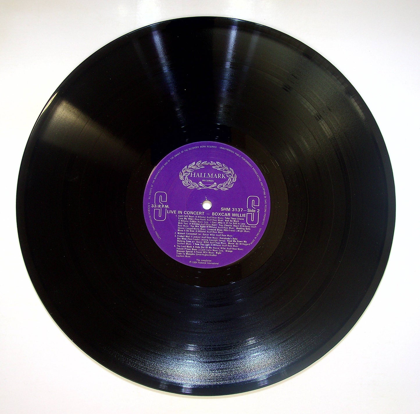 EBOND Boxcar Willie - Live In Concert Vinile V082067