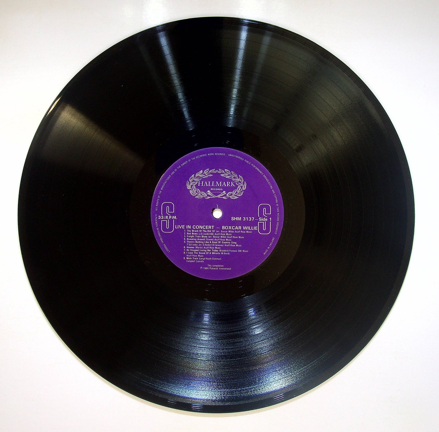 EBOND Boxcar Willie - Live In Concert Vinile V082067