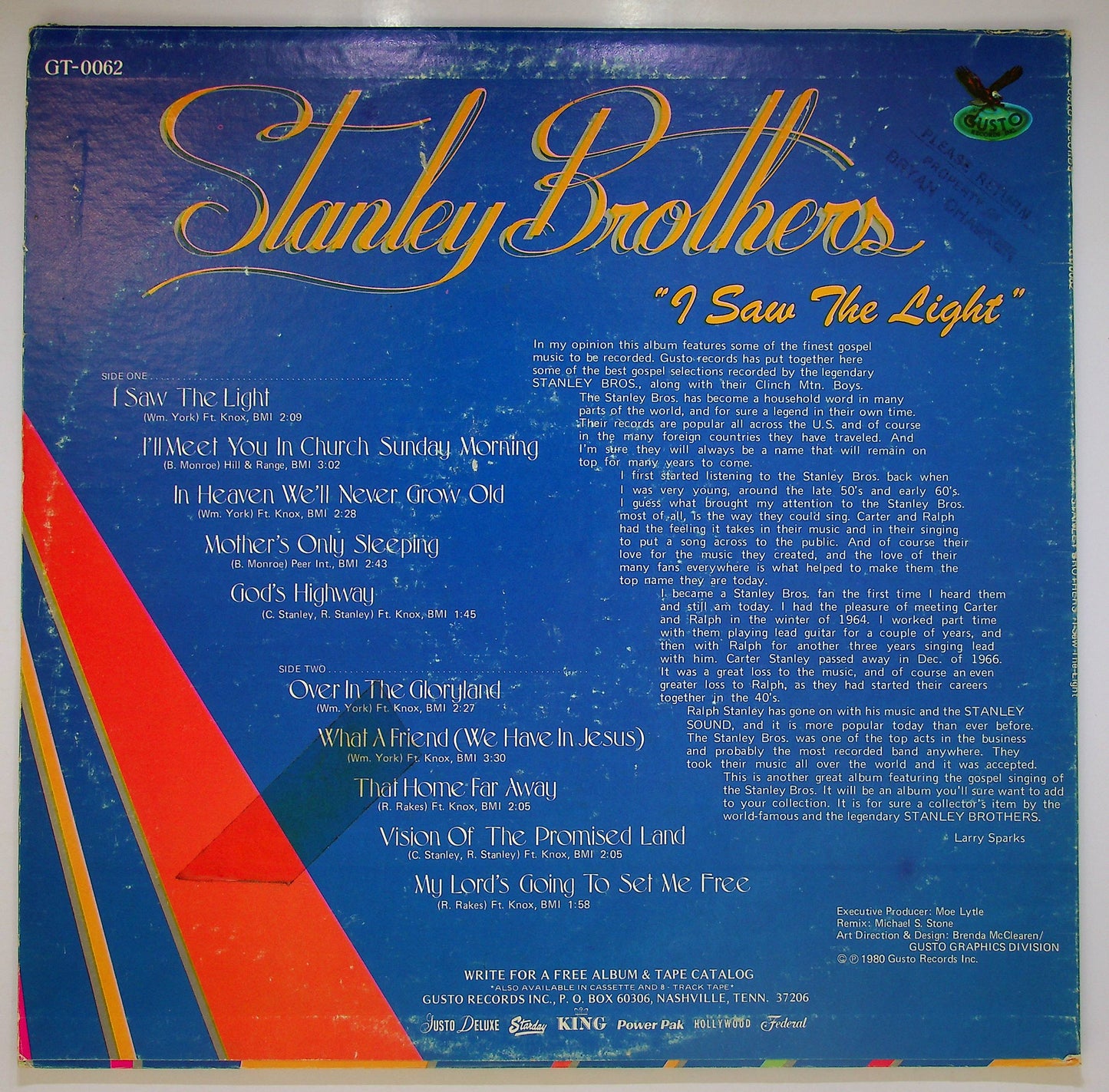 EBOND The Stanley Brothers - I Saw The Light Vinile V082068