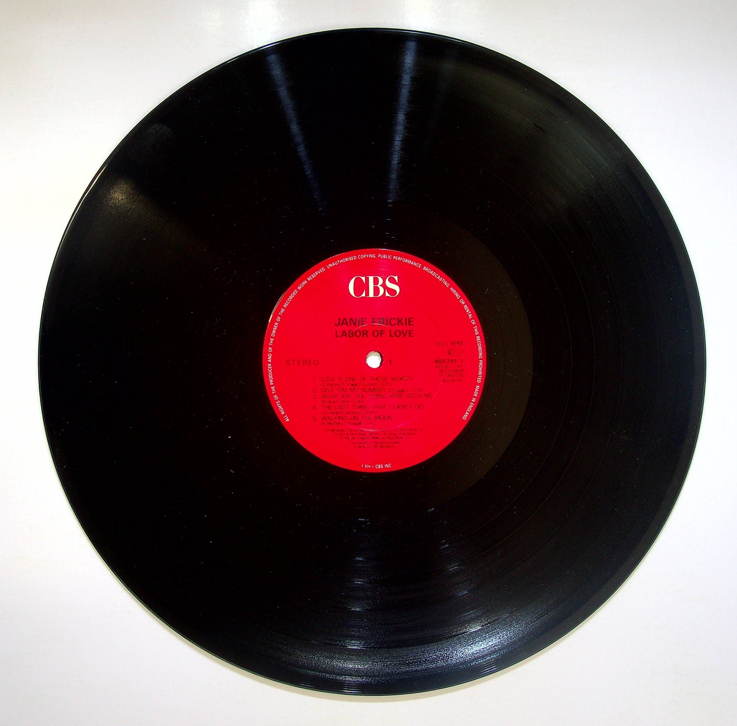 EBOND Janie Frickie - Labor Of Love Vinile V082077