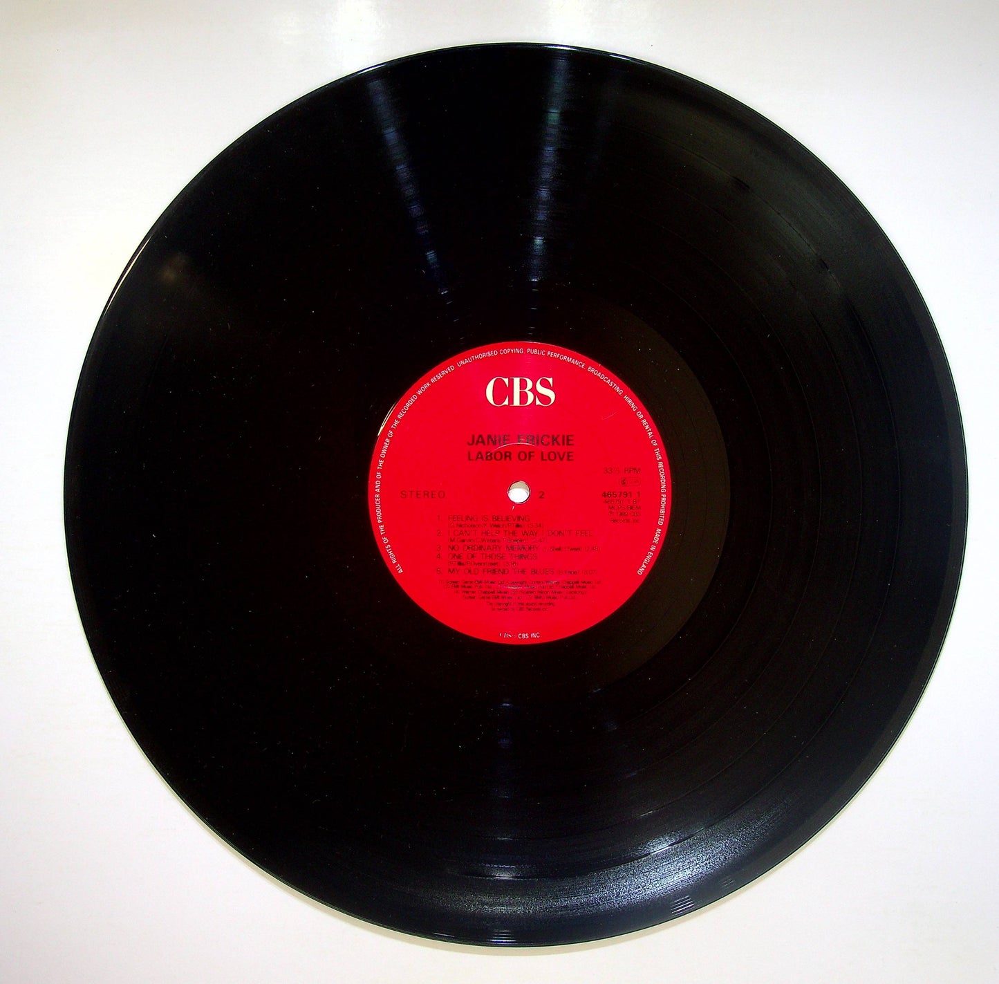 EBOND Janie Frickie - Labor Of Love Vinile V082077
