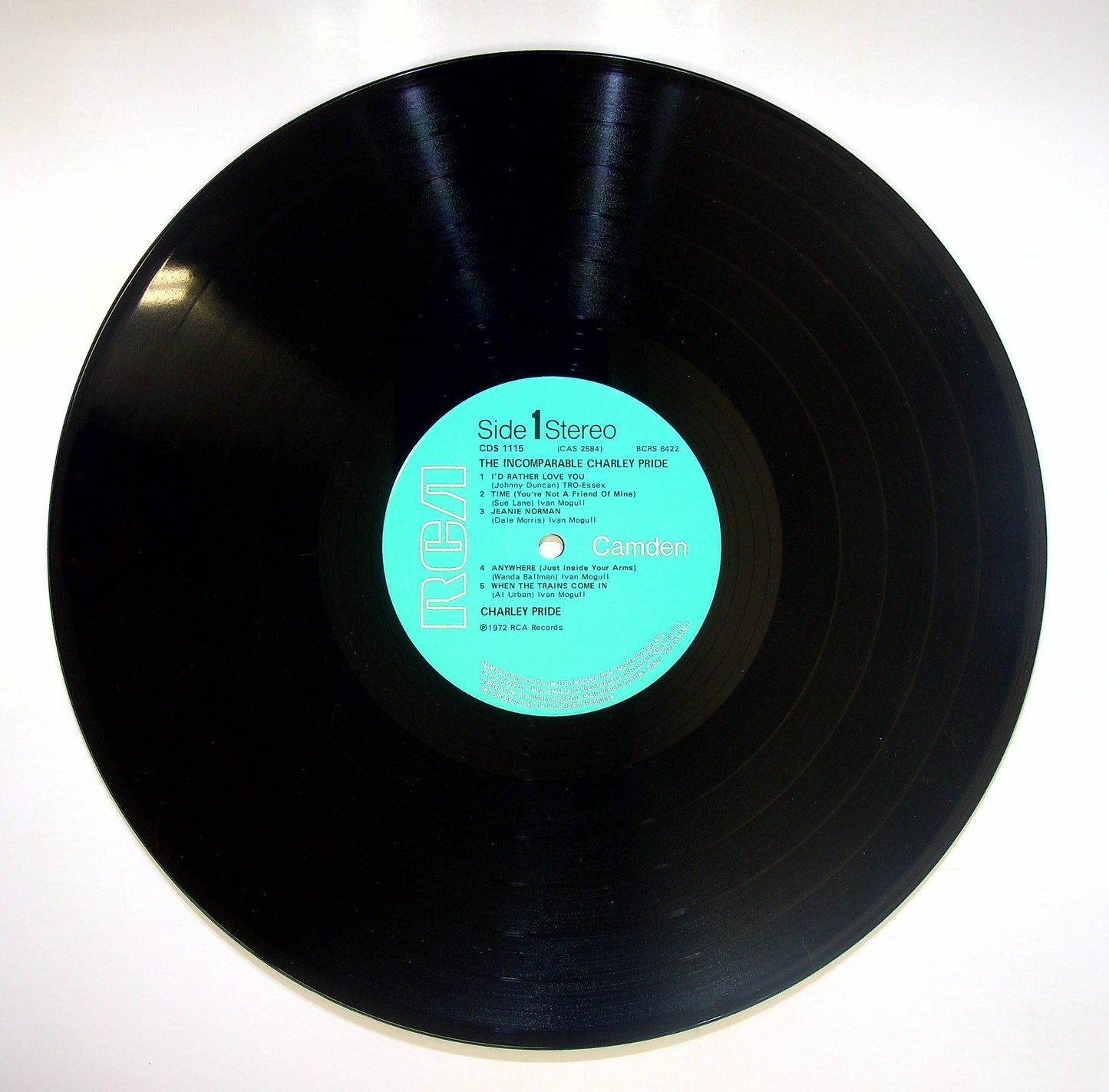 EBOND Charley Pride - The Incomparable Charley Pride Vinile V082081