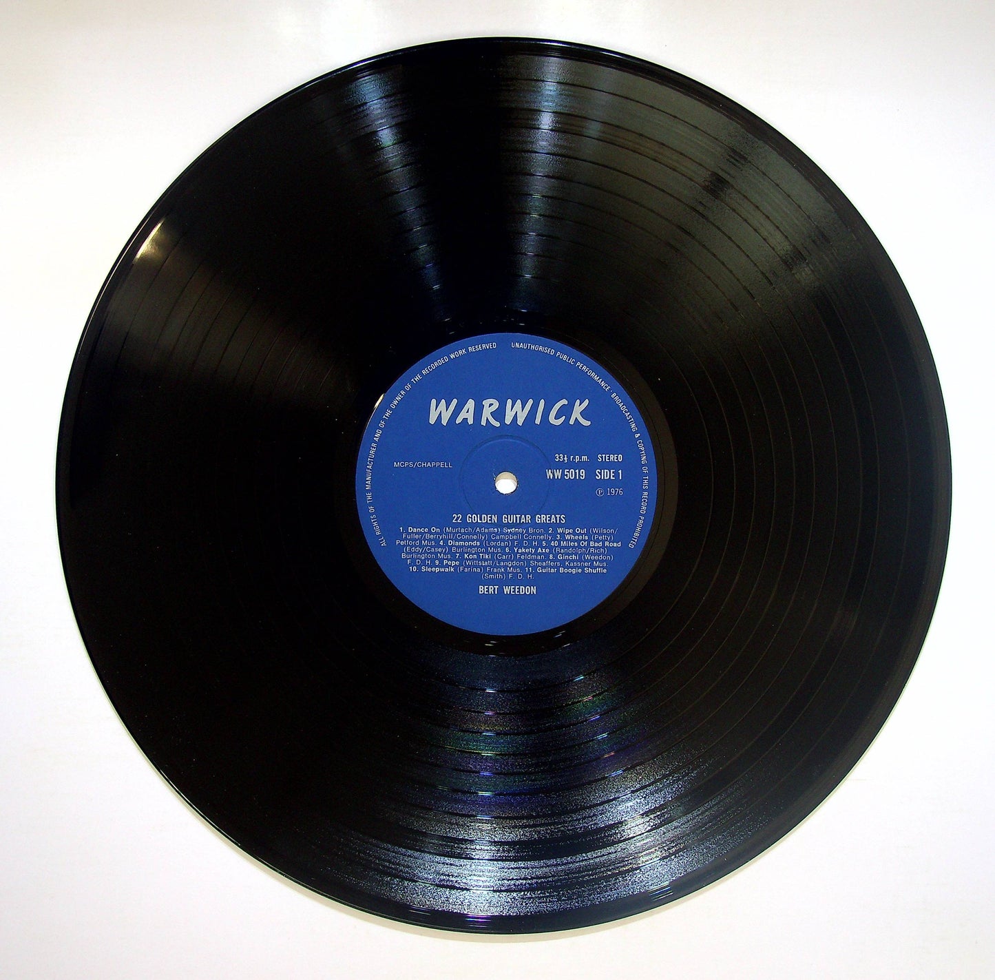 EBOND Bert Weedon - Bert Weedon's 22 Golden Guitar Greats Vinile V082083