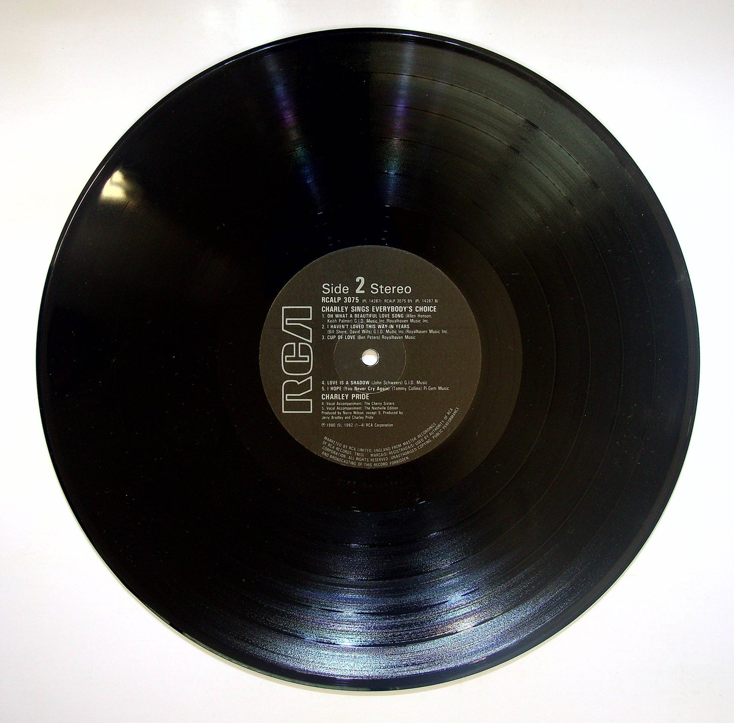 EBOND Charley Pride - Charley Sings Everybody's Choice Vinile V082084