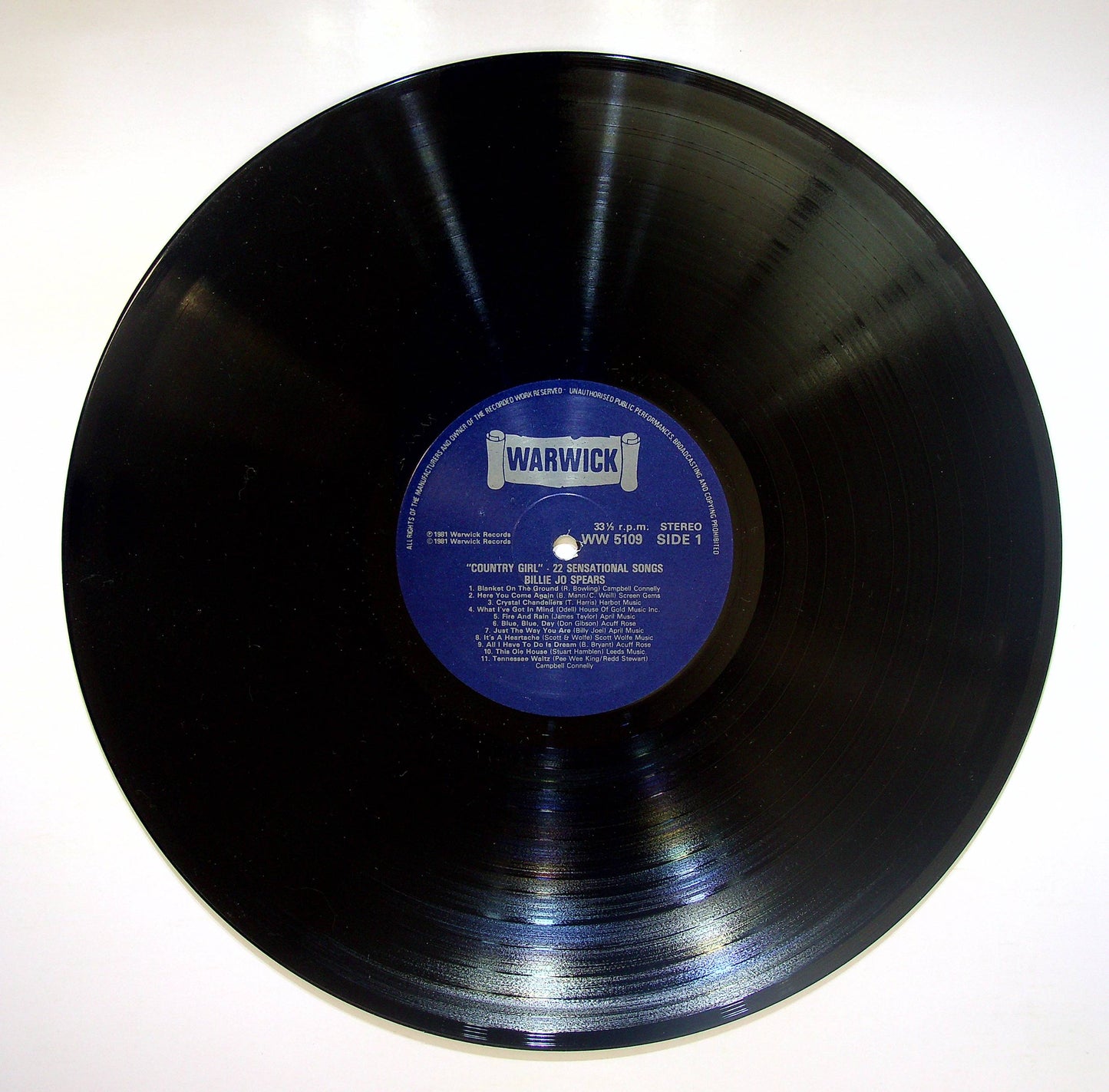 EBOND Billie Jo Spears - Country Girl Vinile V082085