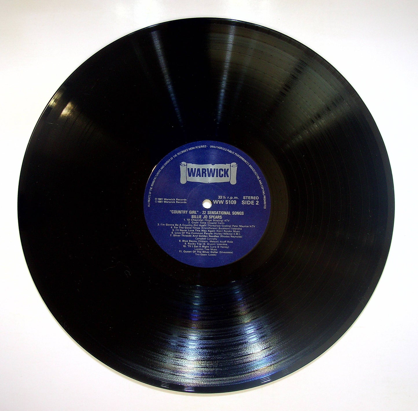 EBOND Billie Jo Spears - Country Girl Vinile V082085