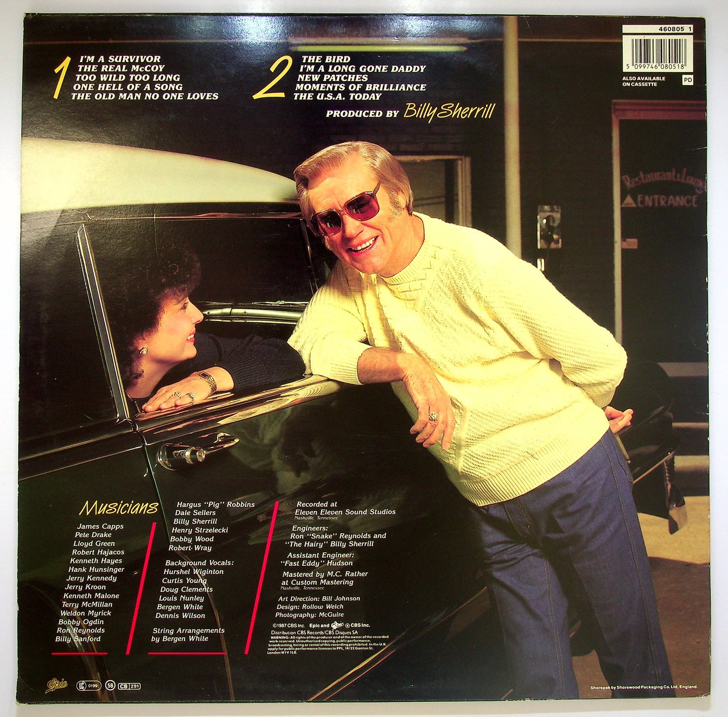 EBOND George Jones - Too Wild Too Long Vinile V082086