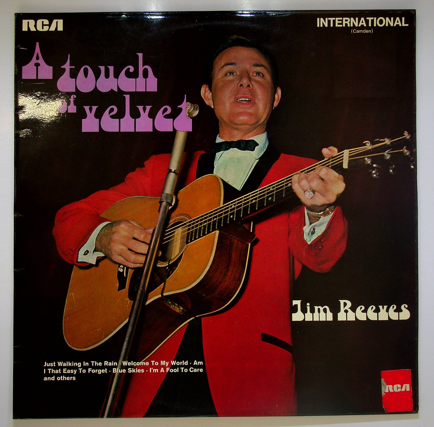 EBOND Jim Reeves - A Touch Of Velvet Vinile V082087