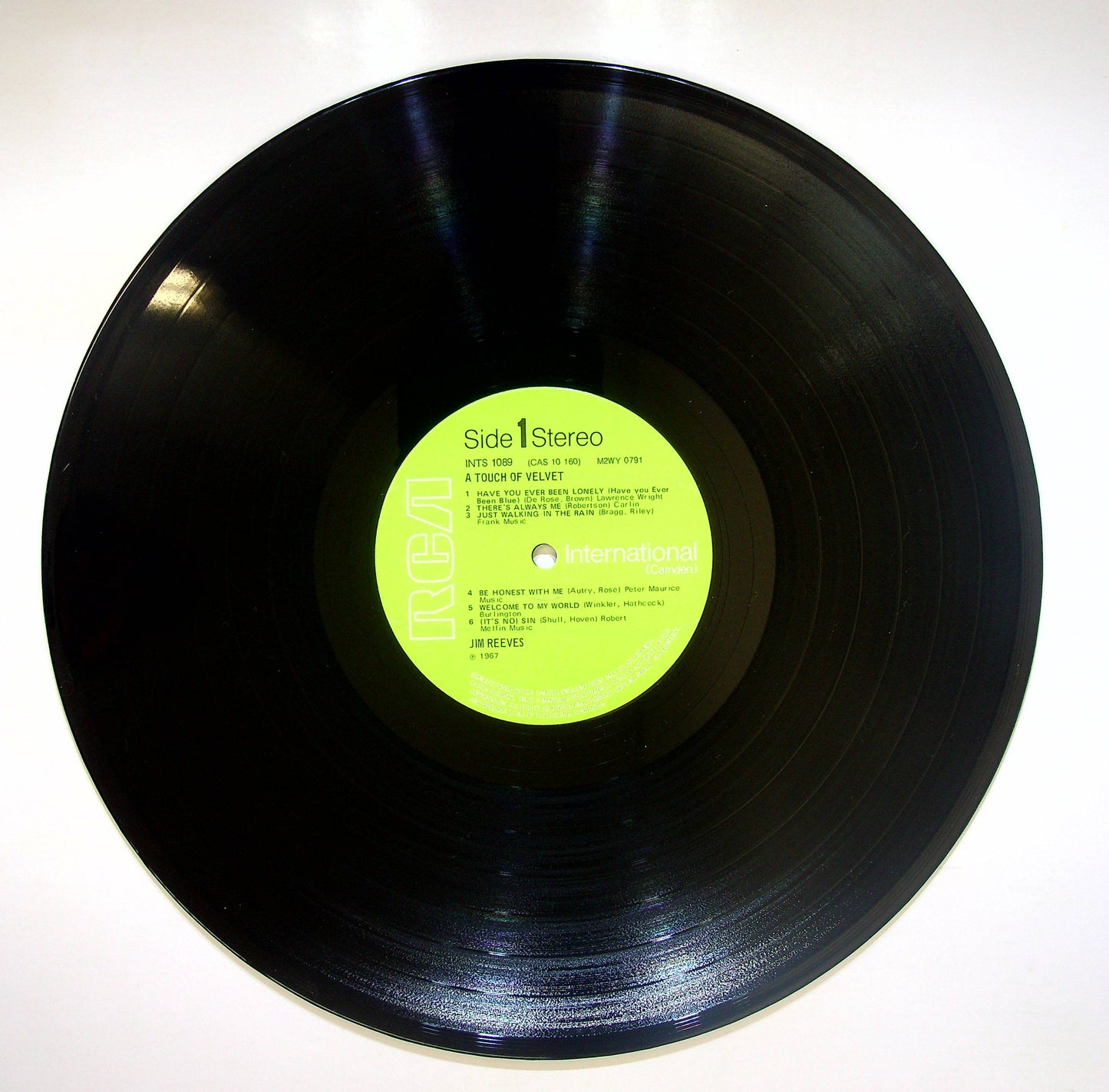 EBOND Jim Reeves - A Touch Of Velvet Vinile V082087