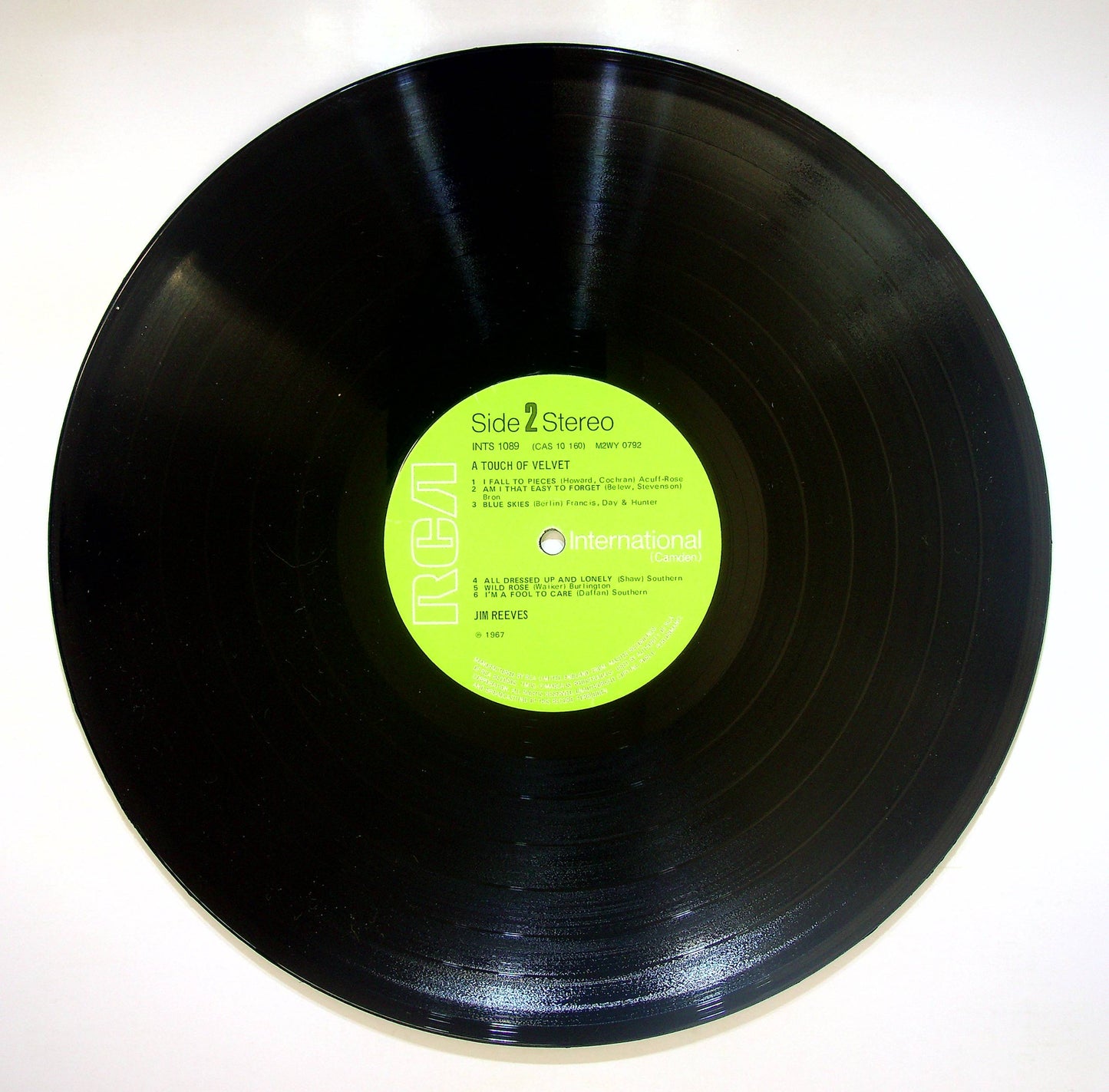 EBOND Jim Reeves - A Touch Of Velvet Vinile V082087