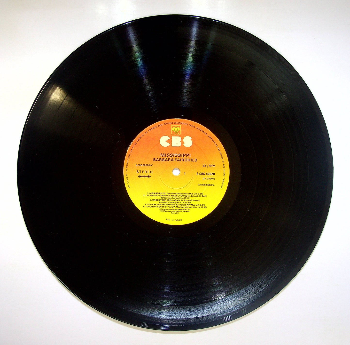 EBOND Barbara Fairchild - Mississippi Vinile V082088